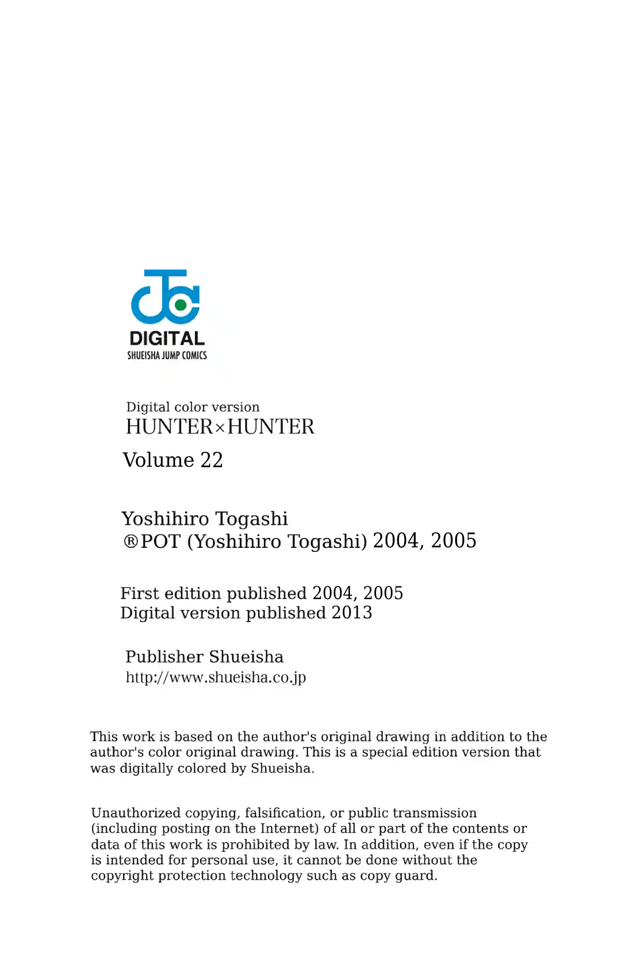 Hunter X Hunter Full Color Vol.22 Chapter 235