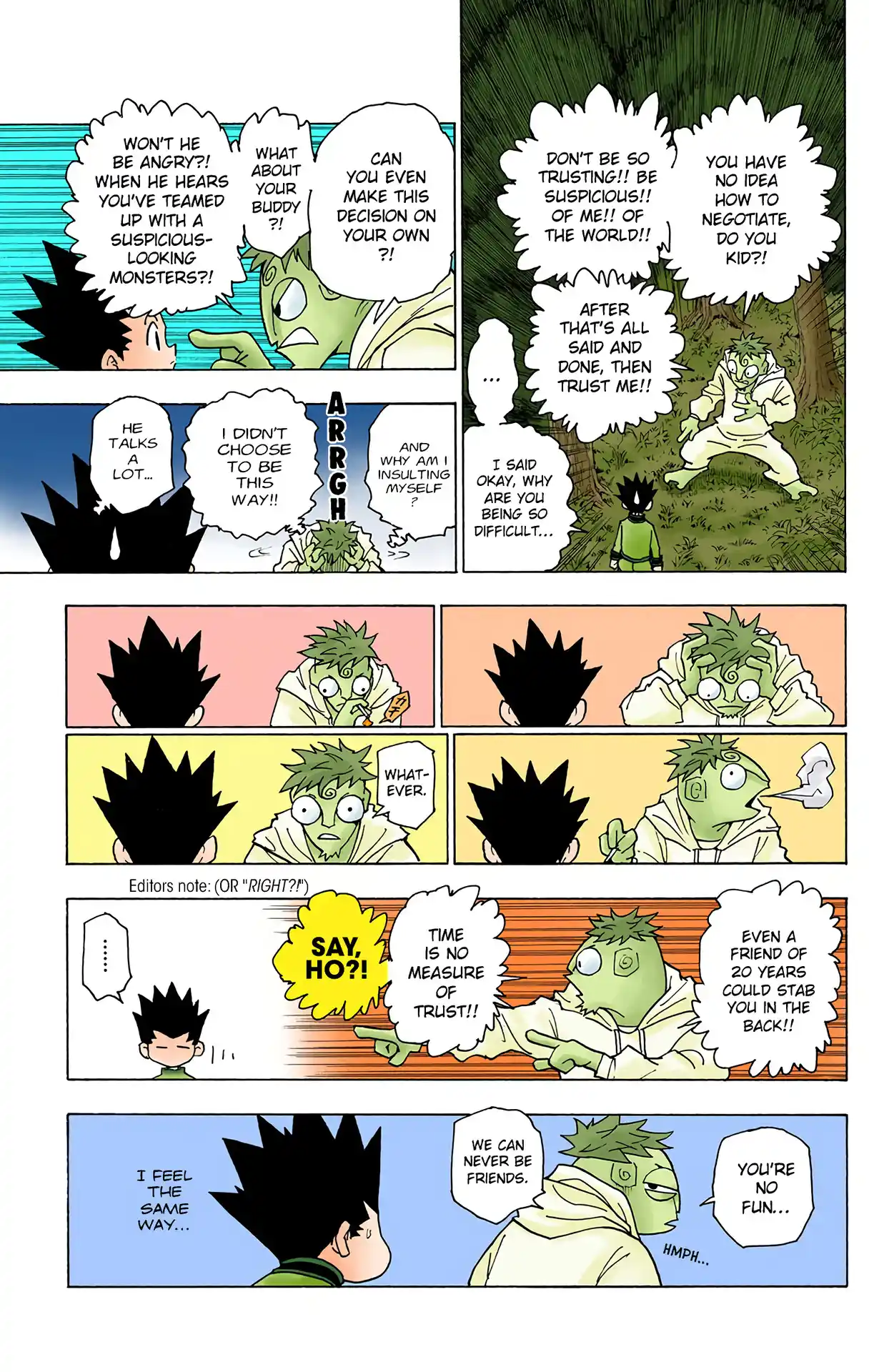Hunter X Hunter Full Color Vol.23 Chapter 242