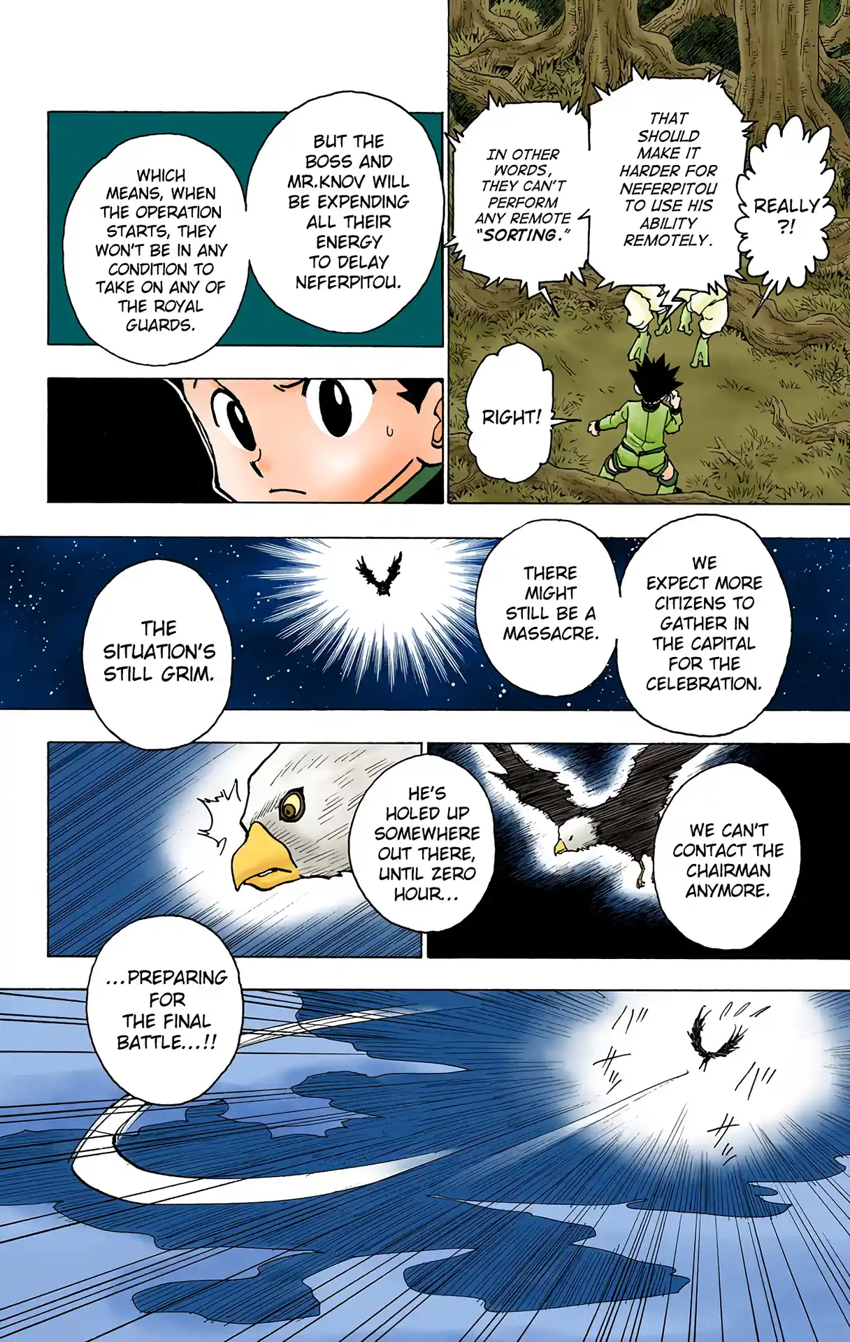 Hunter X Hunter Full Color Vol.23 Chapter 243
