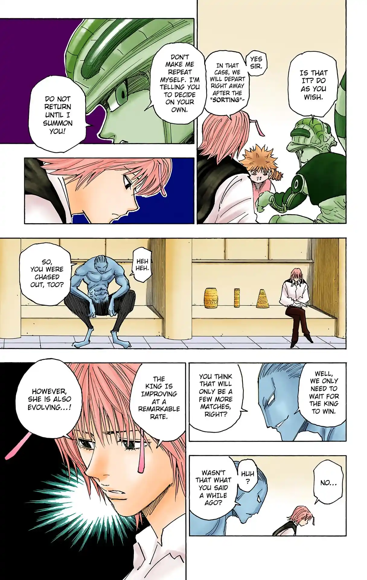 Hunter X Hunter Full Color Vol.24 Chapter 256