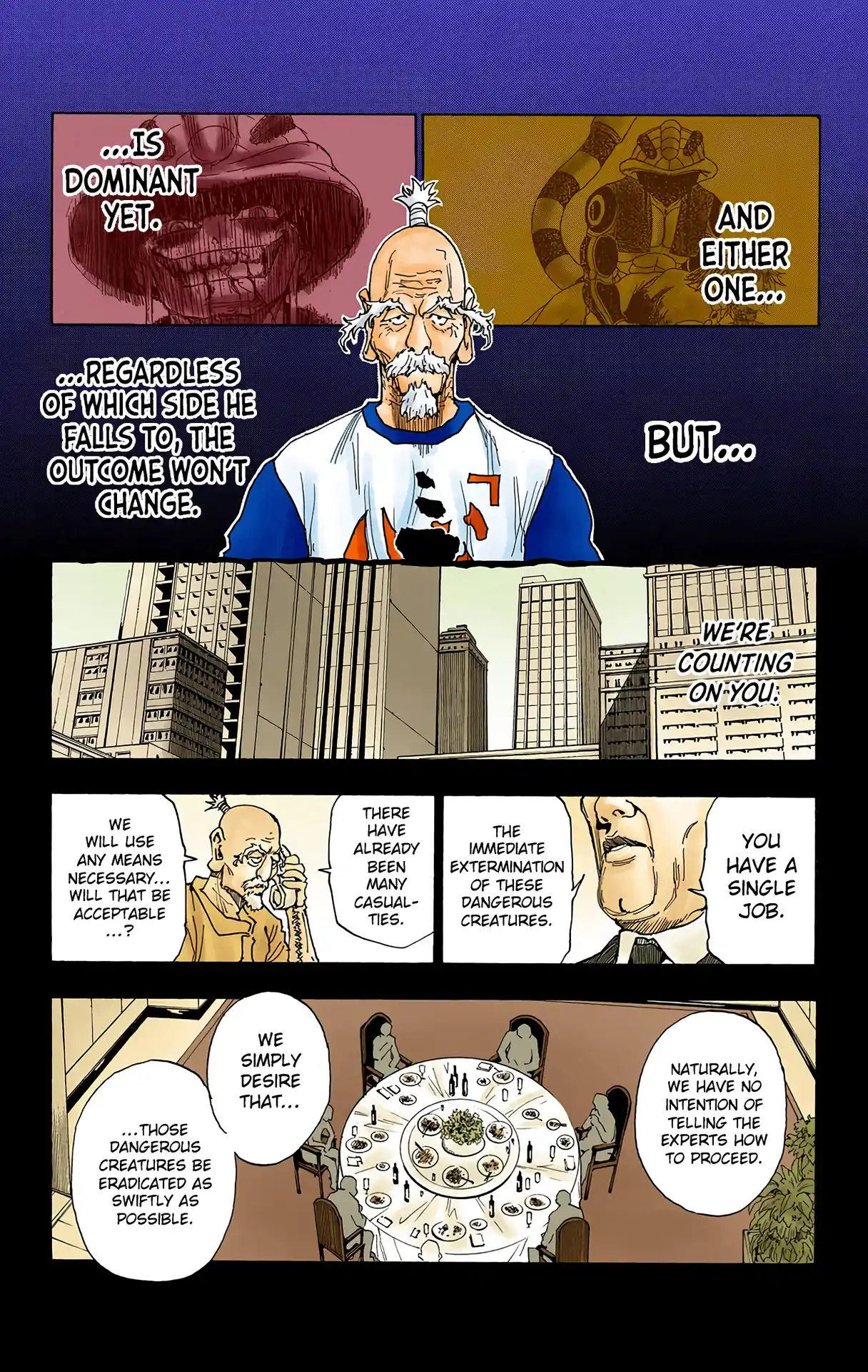 Hunter X Hunter Full Color Vol.27 Chapter 288