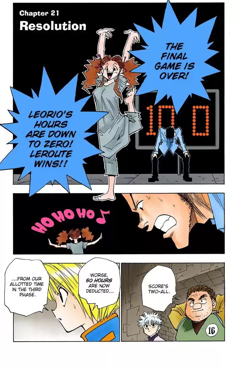 Hunter x Hunter Full Color vol.3 ch.21