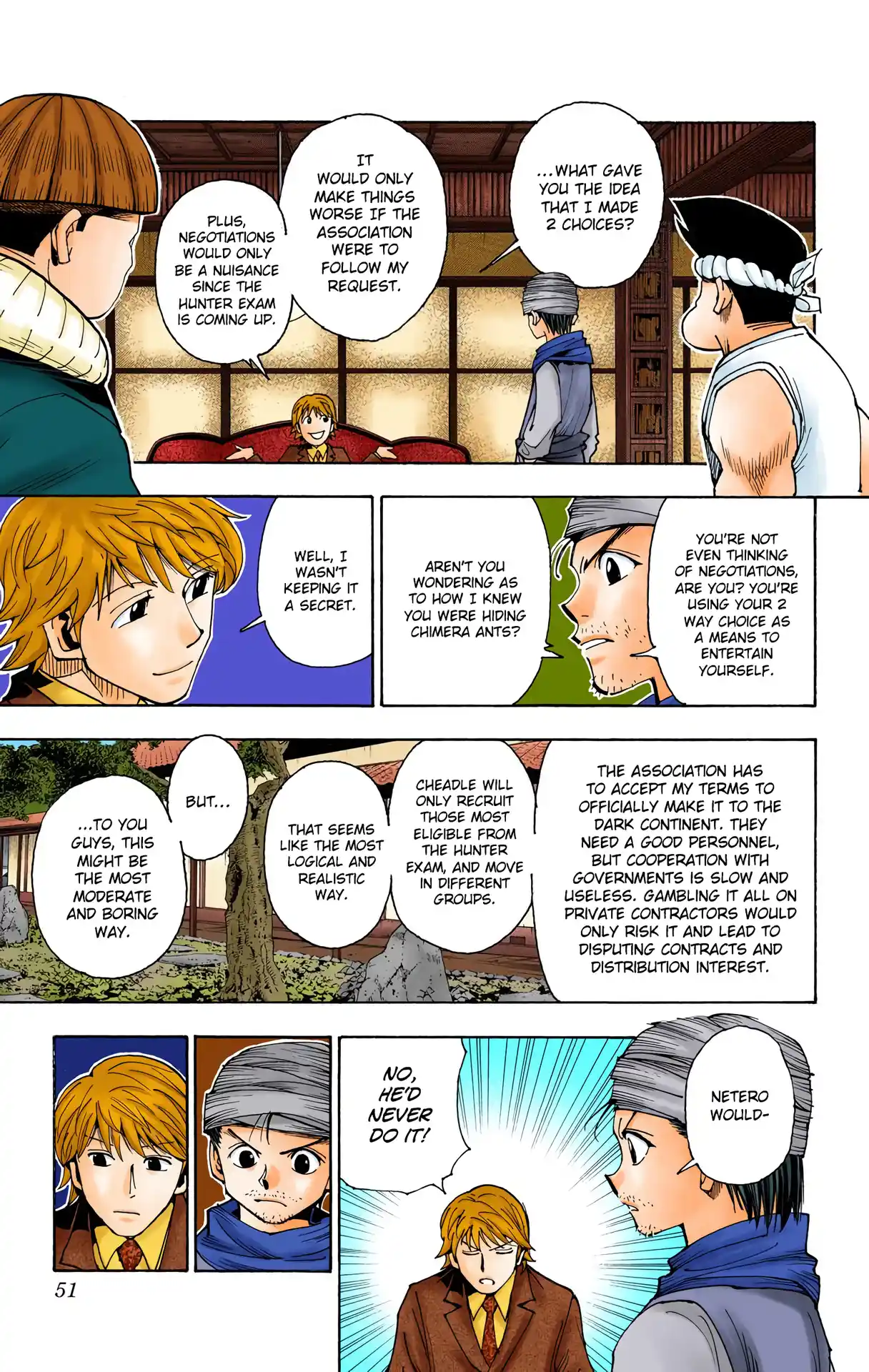 Hunter X Hunter Full Color Vol.33 Chapter 343