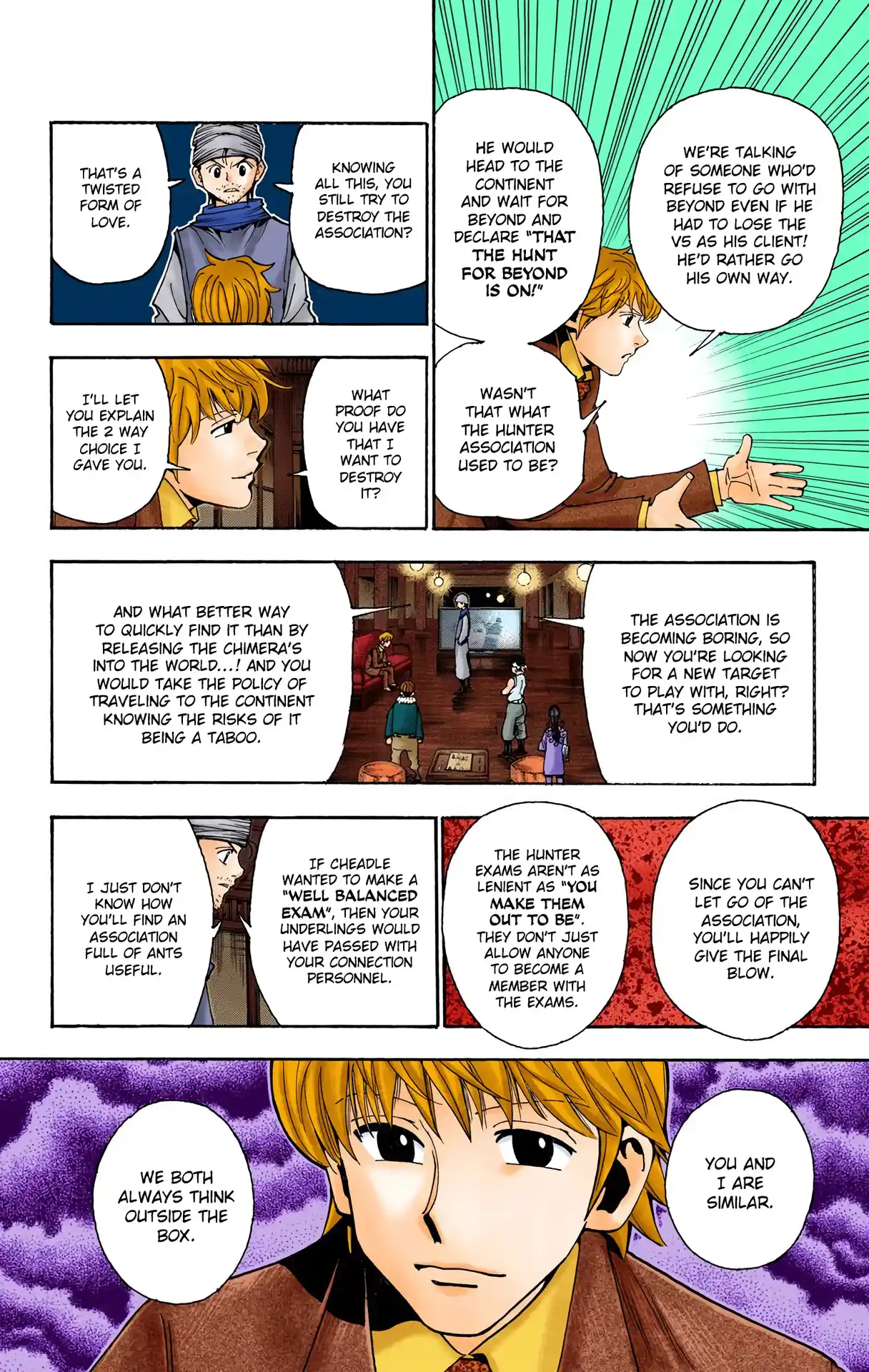 Hunter X Hunter Full Color Vol.33 Chapter 343