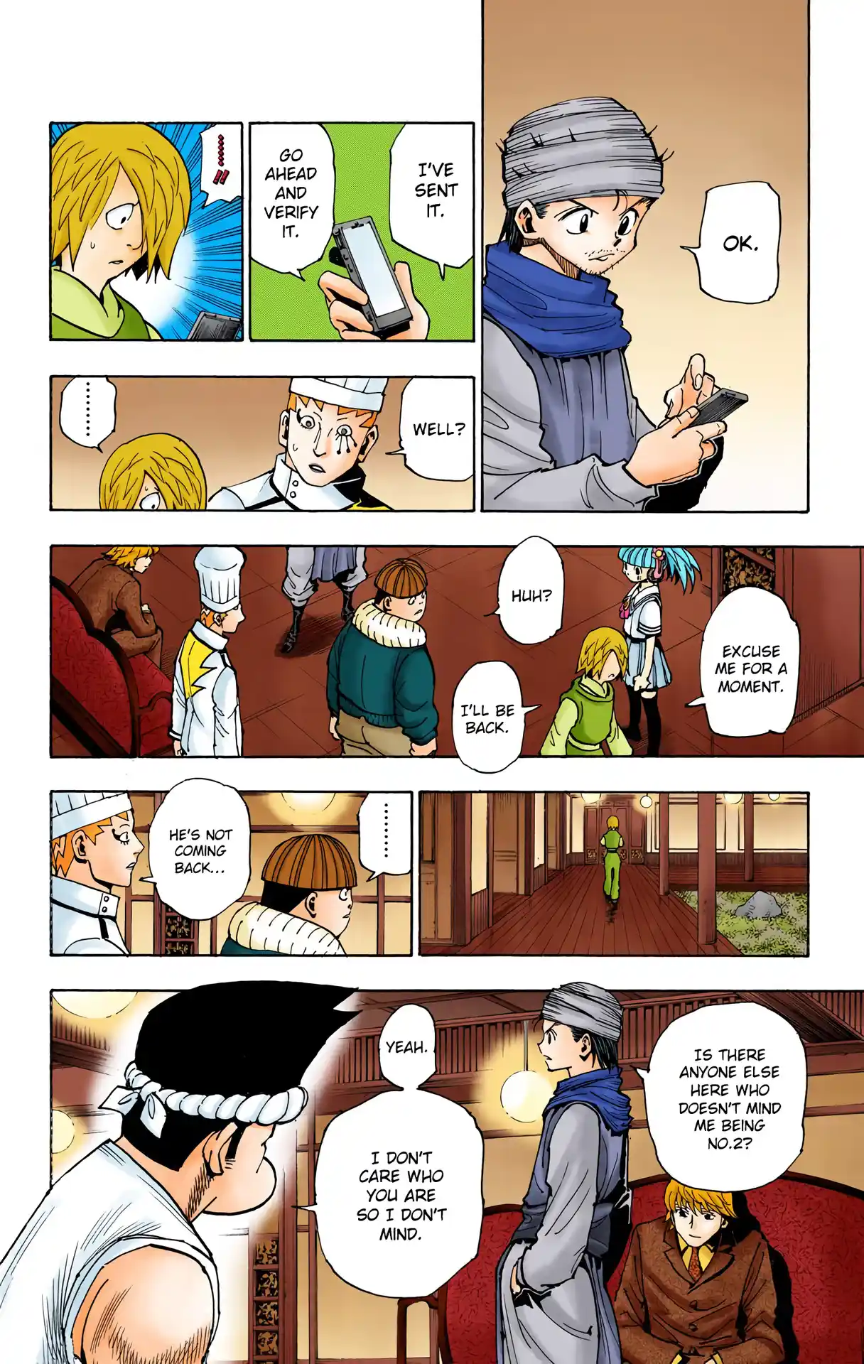 Hunter X Hunter Full Color Vol.33 Chapter 344