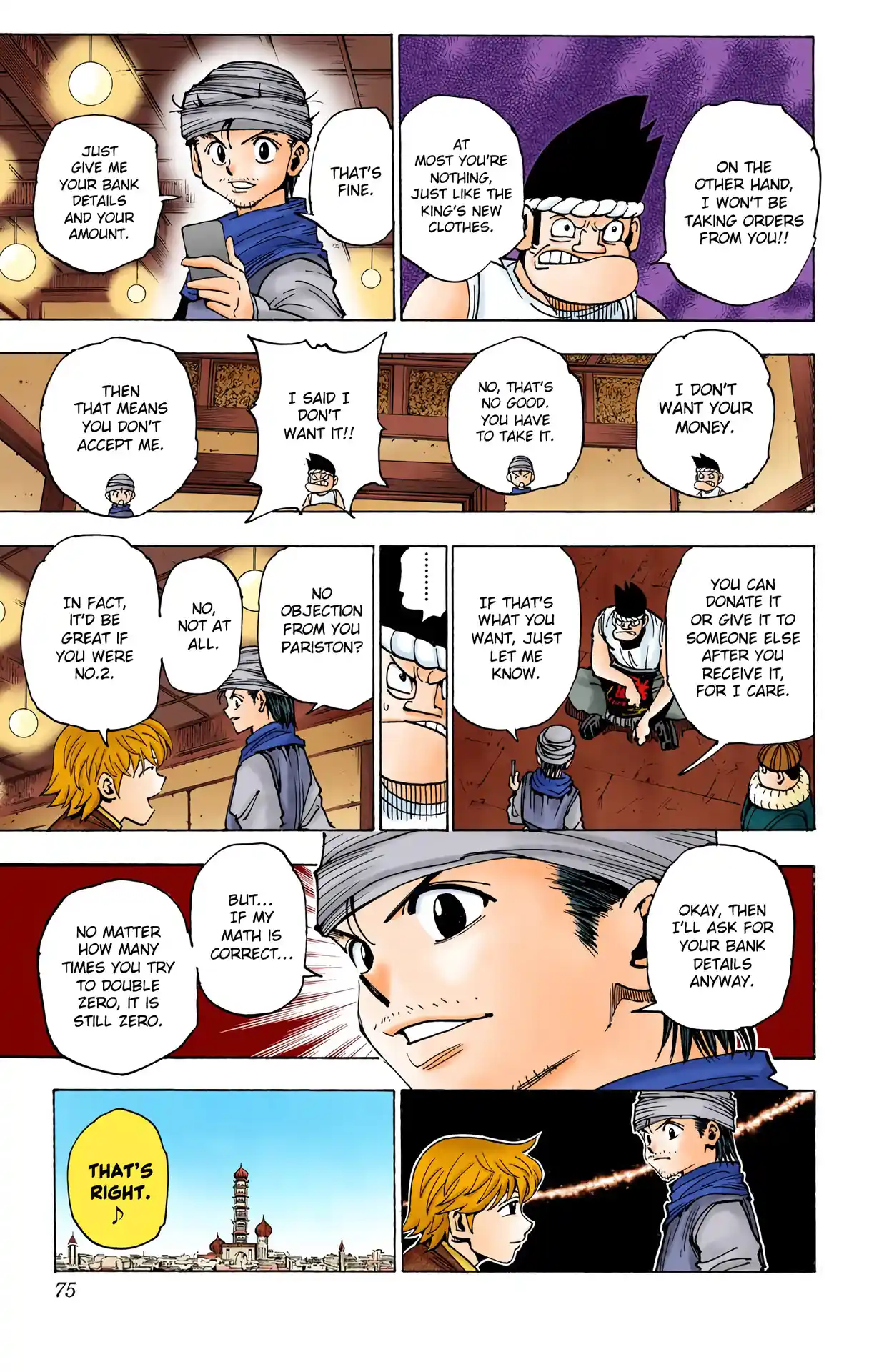 Hunter X Hunter Full Color Vol.33 Chapter 344