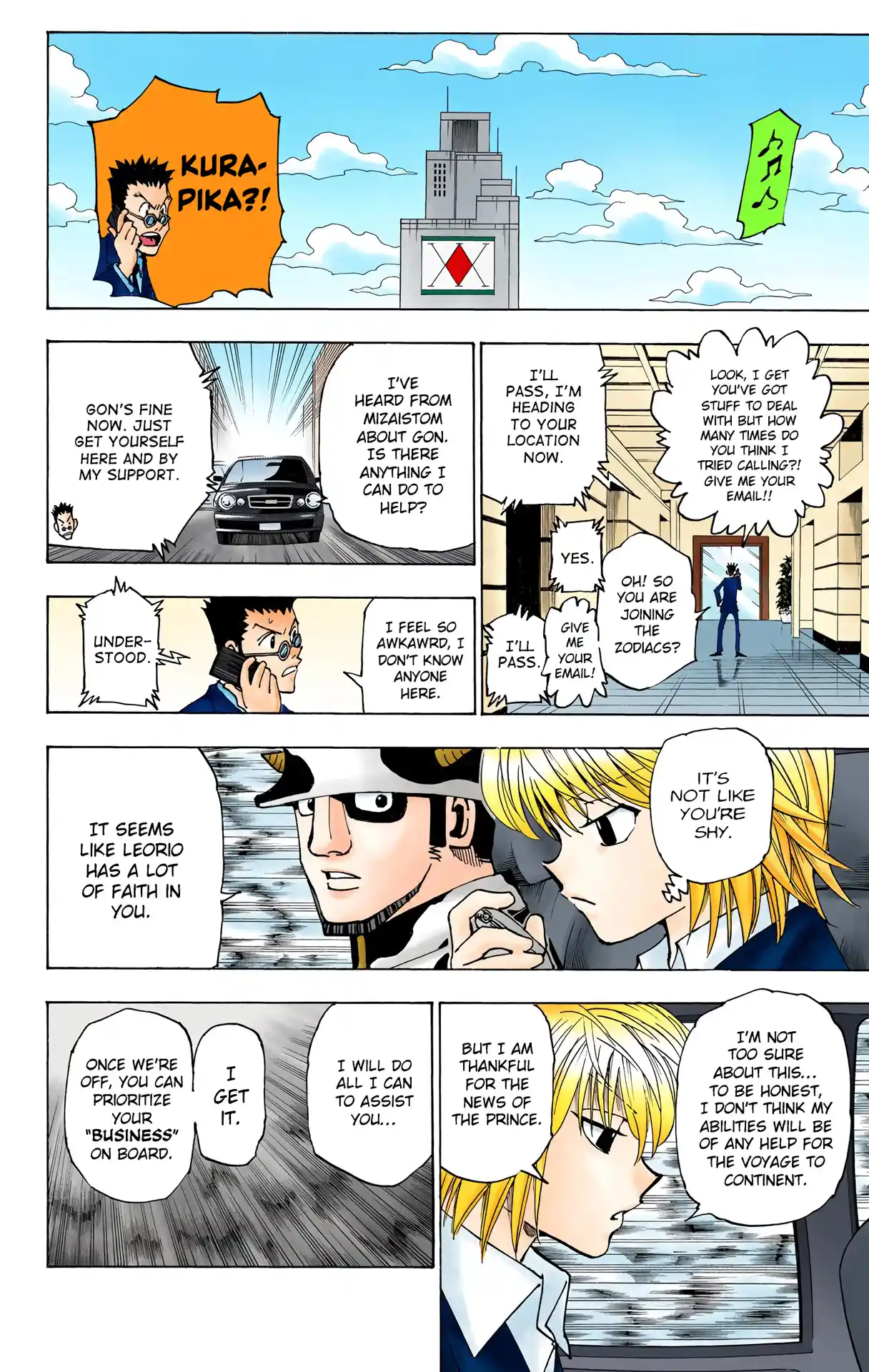 Hunter X Hunter Full Color Vol.33 Chapter 344