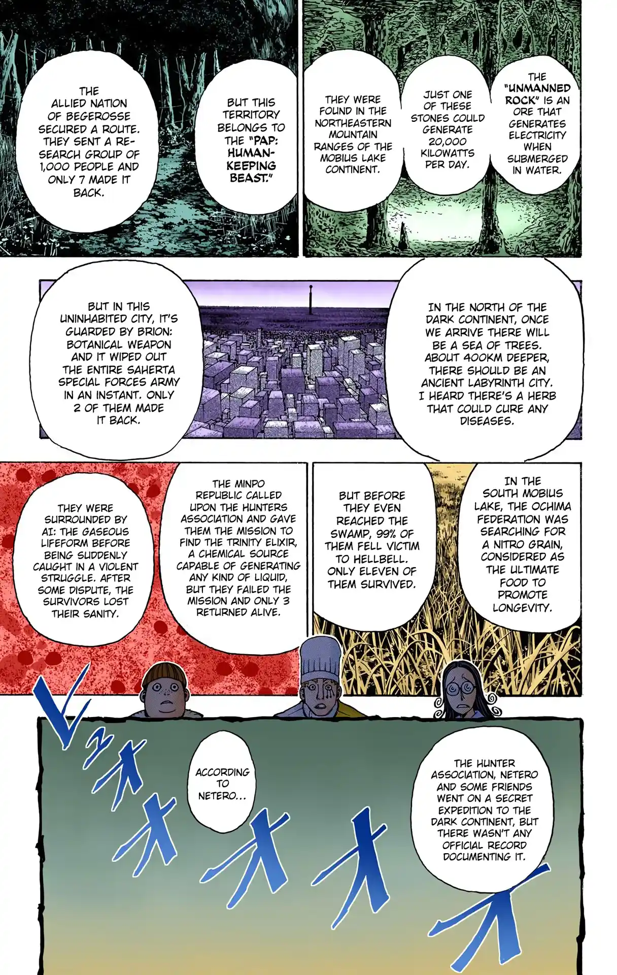 Hunter X Hunter Full Color Vol.33 Chapter 344