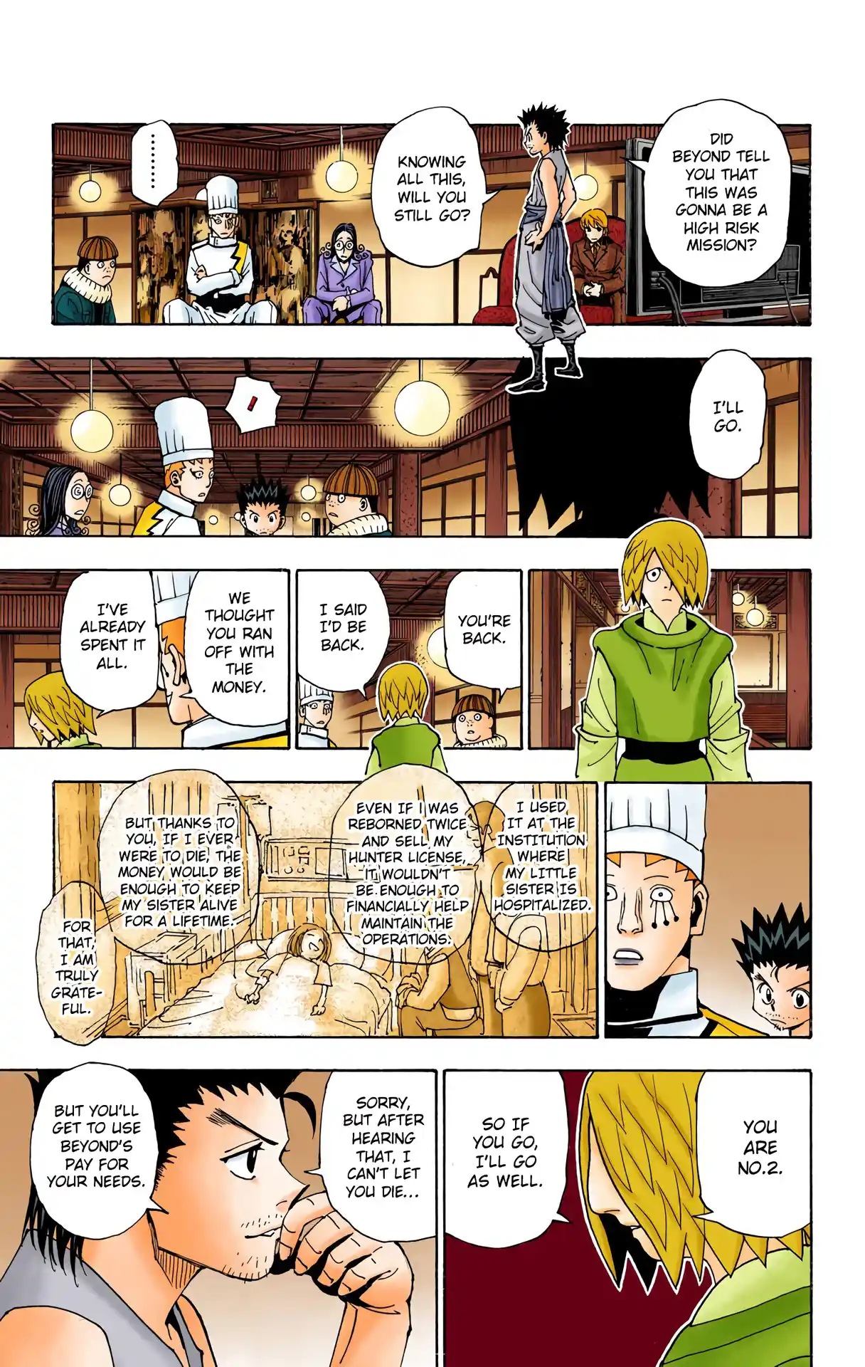 Hunter X Hunter Full Color Vol.33 Chapter 344