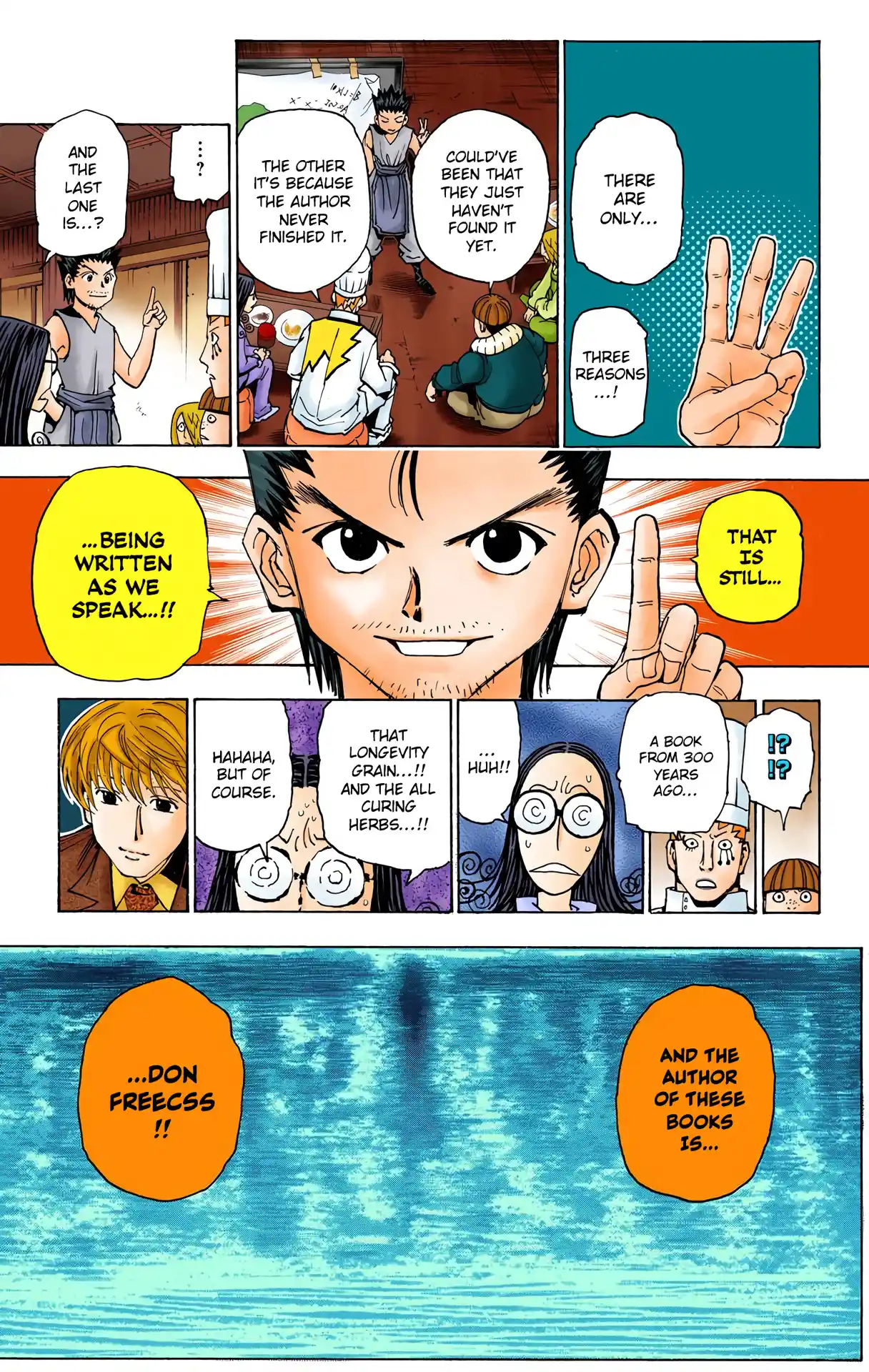 Hunter X Hunter Full Color Vol.33 Chapter 344