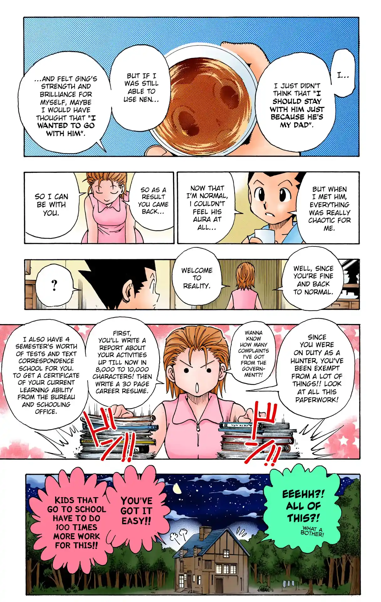 Hunter X Hunter Full Color Vol.33 Chapter 345