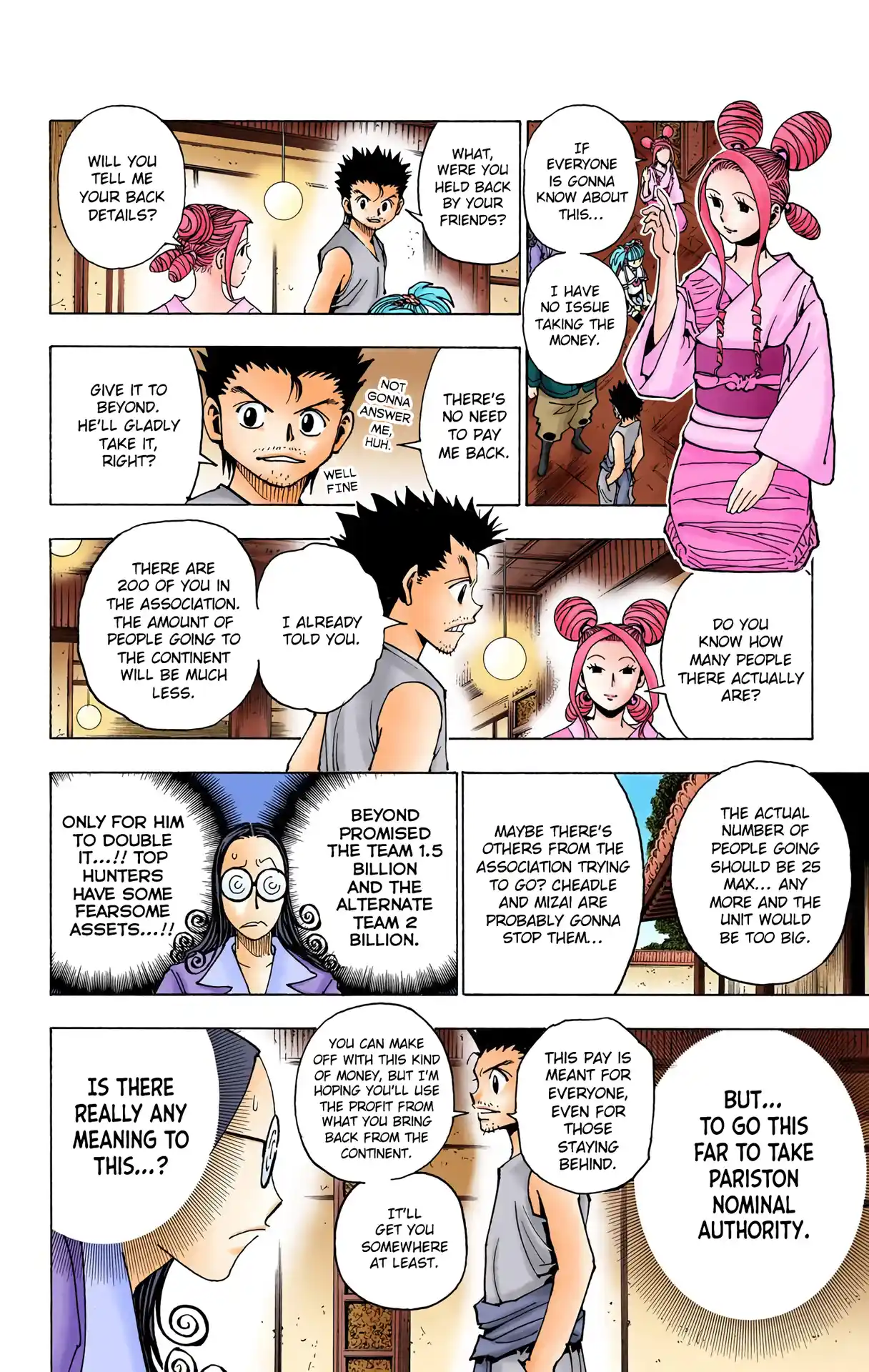 Hunter X Hunter Full Color Vol.33 Chapter 345