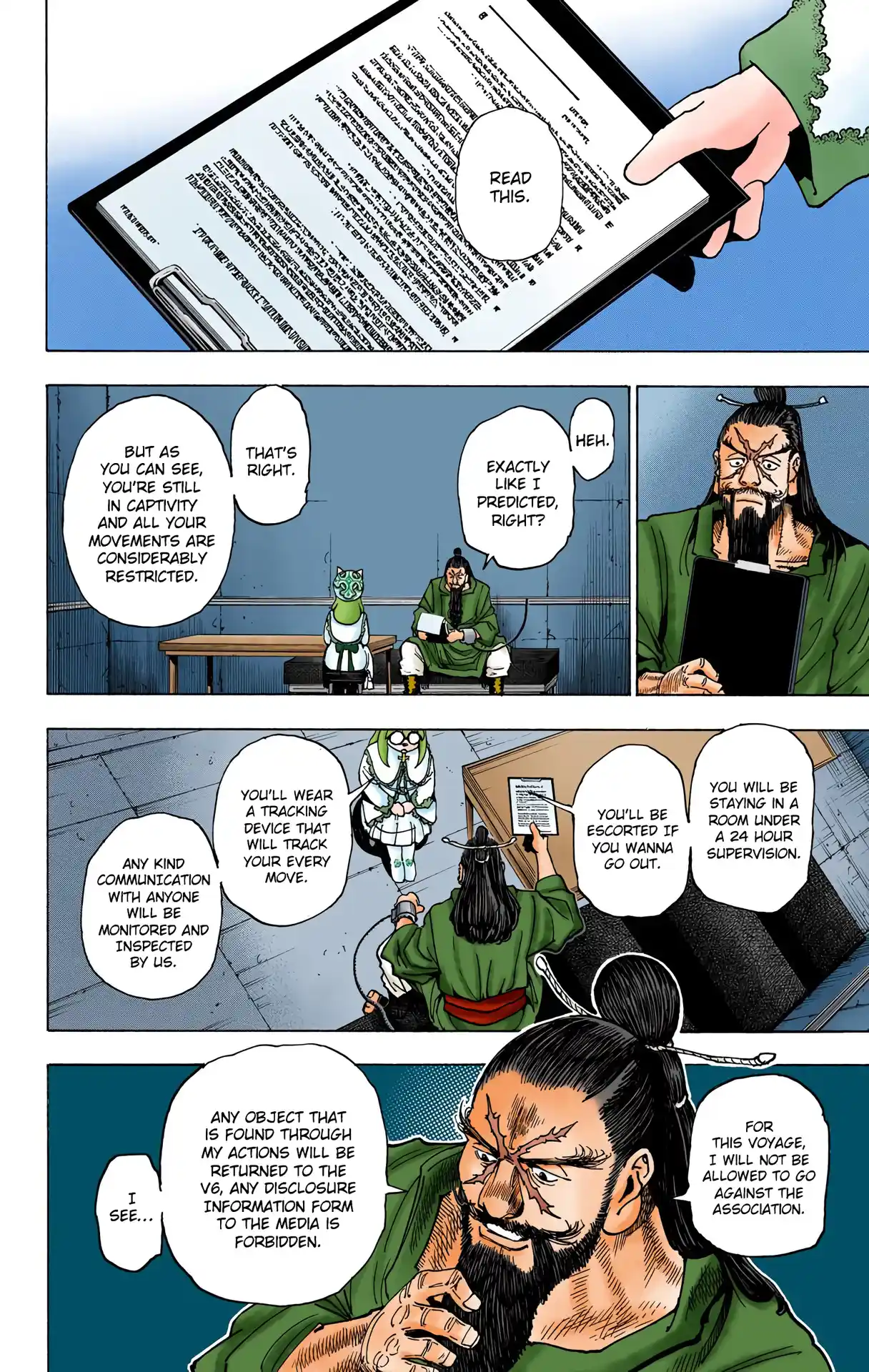 Hunter X Hunter Full Color Vol.33 Chapter 345
