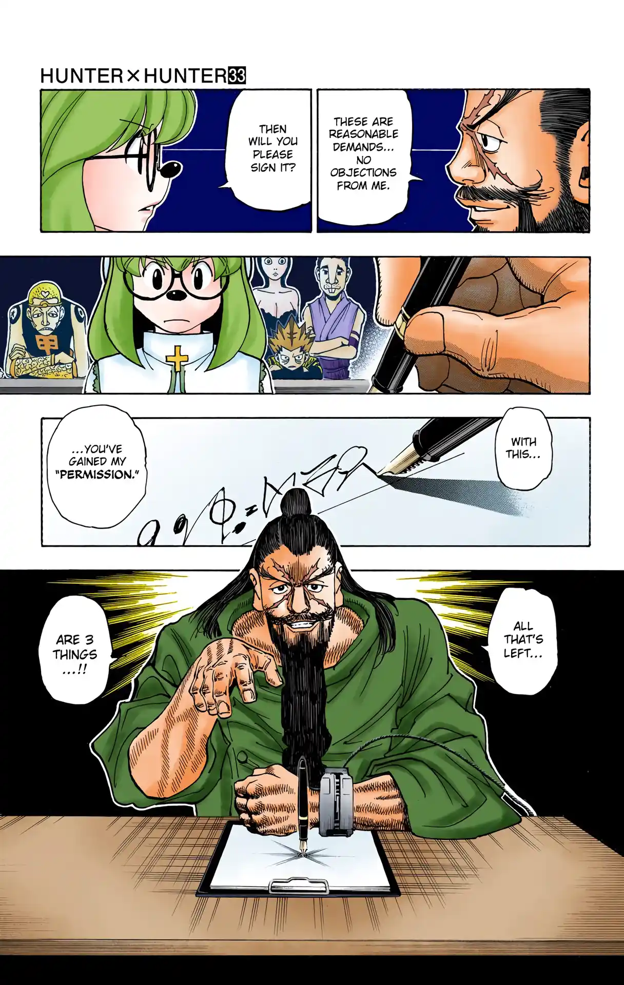Hunter X Hunter Full Color Vol.33 Chapter 345