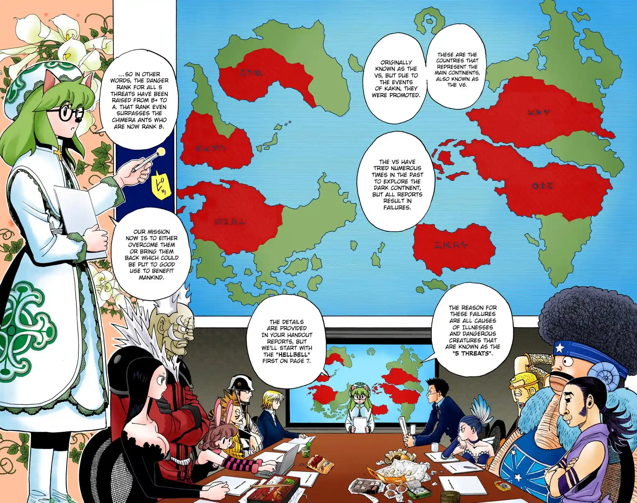 Hunter X Hunter Full Color Vol.33 Chapter 346