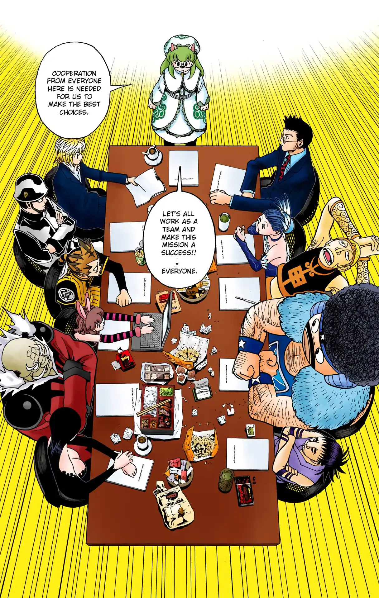 Hunter X Hunter Full Color Vol.33 Chapter 346