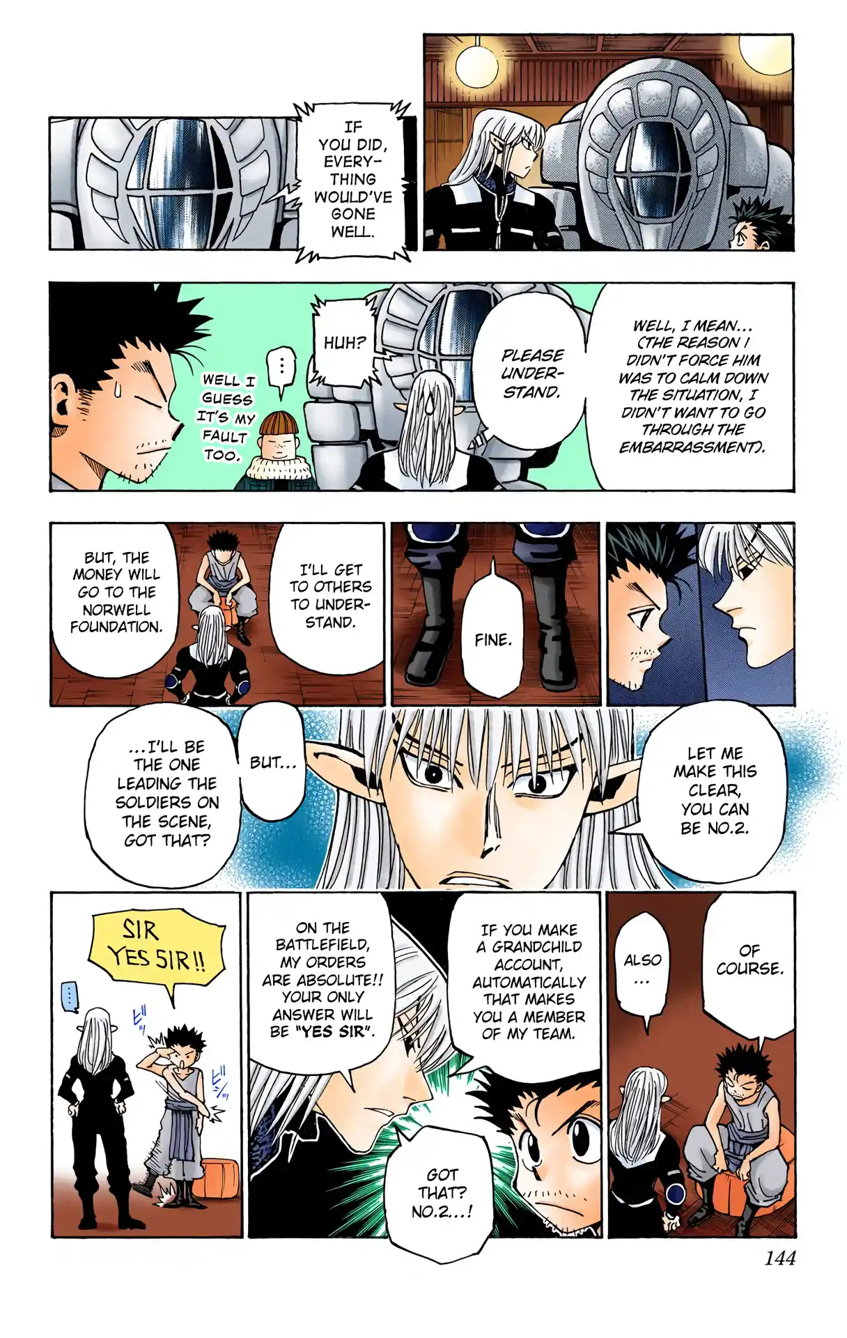 Hunter X Hunter Full Color Vol.33 Chapter 347