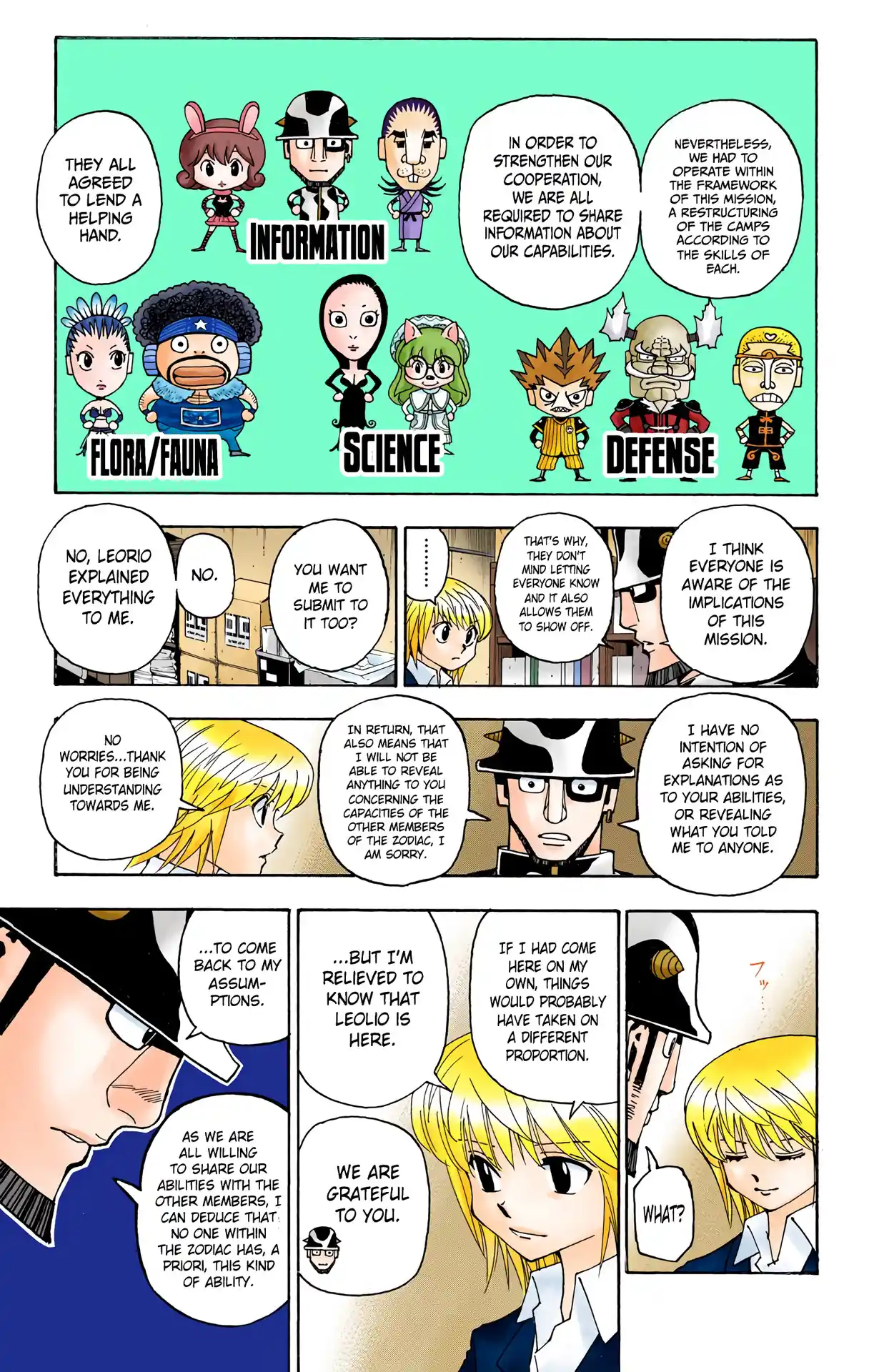 Hunter X Hunter Full Color Vol.33 Chapter 348