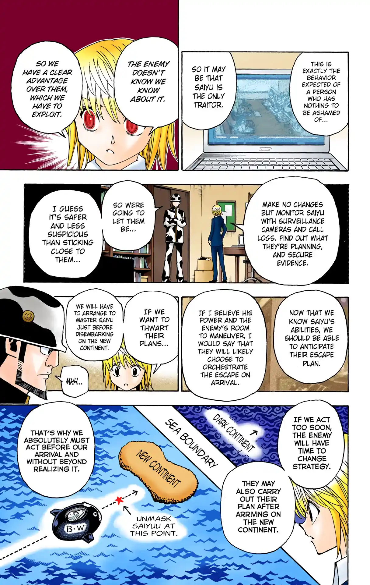 Hunter X Hunter Full Color Vol.33 Chapter 349