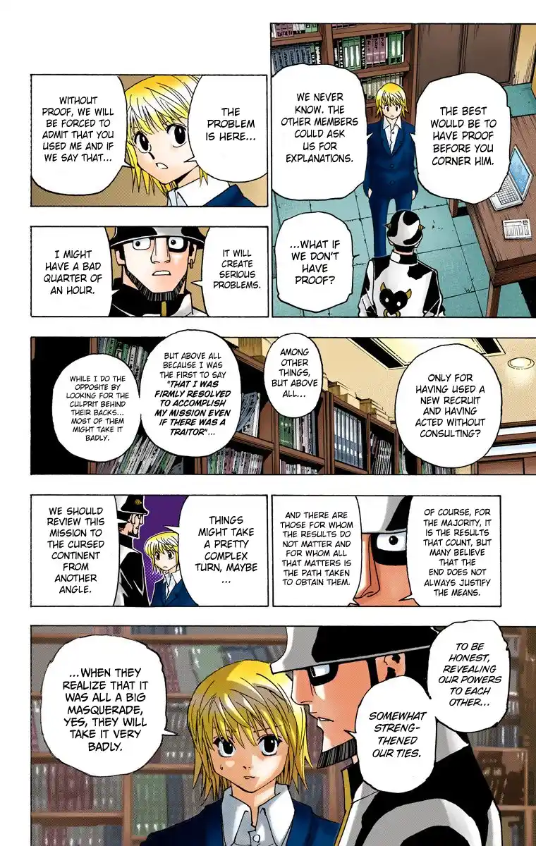 Hunter X Hunter Full Color Vol.33 Chapter 349