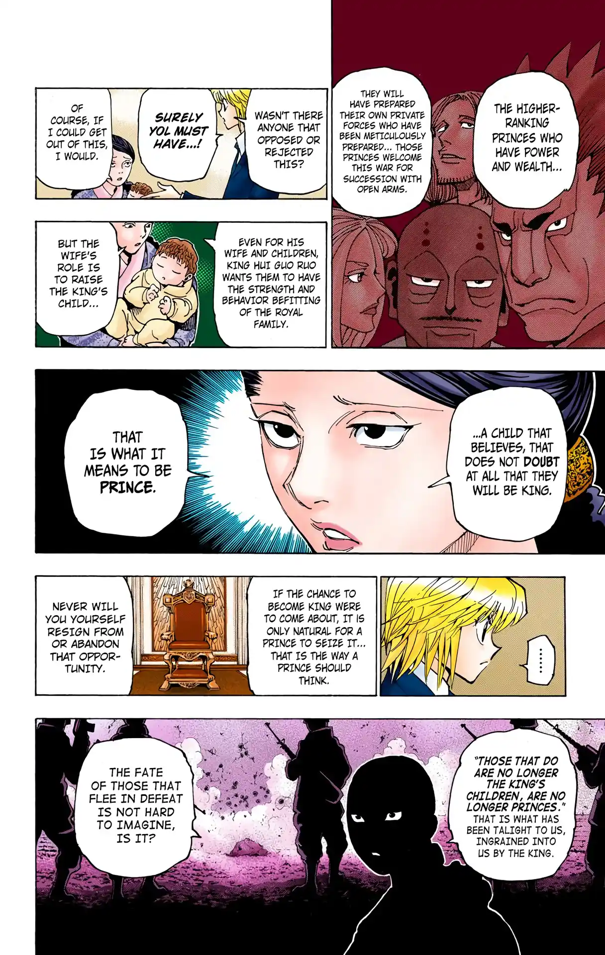 Hunter X Hunter Full Color Vol.33 Chapter 350