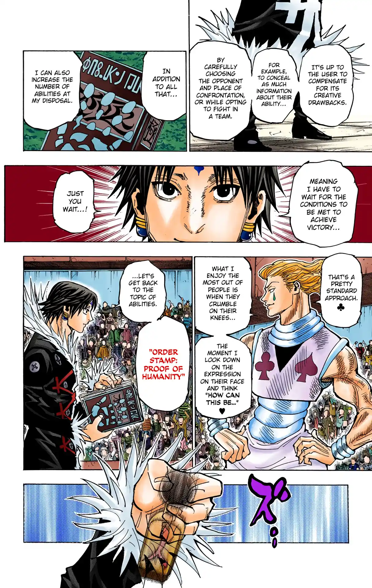 Hunter X Hunter Full Color Vol.34 Chapter 352