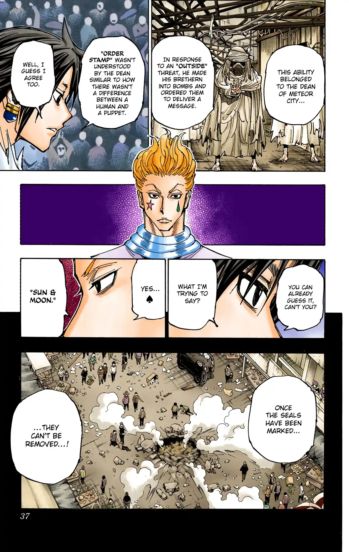 Hunter X Hunter Full Color Vol.34 Chapter 352