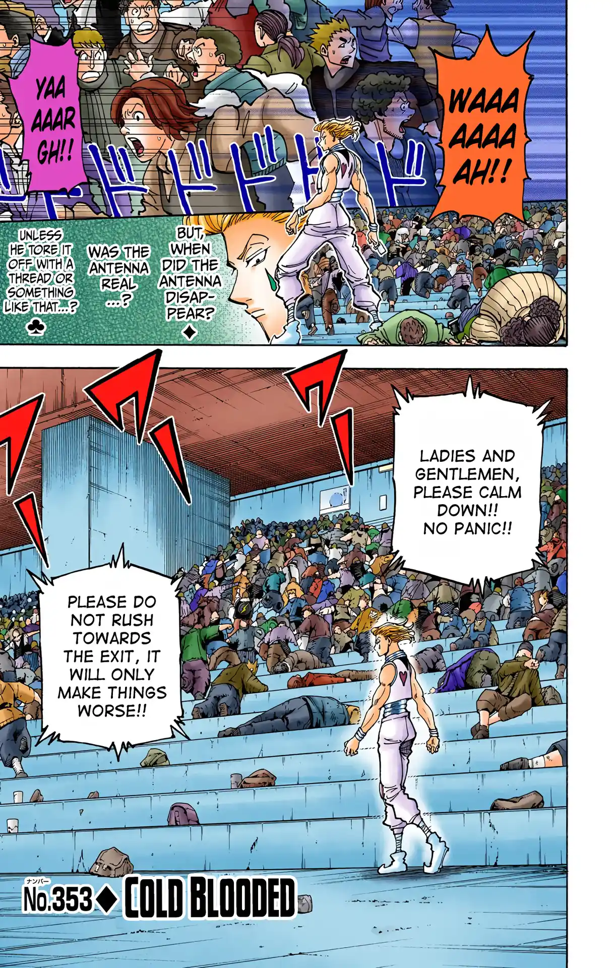 Hunter X Hunter Full Color Vol.34 Chapter 353