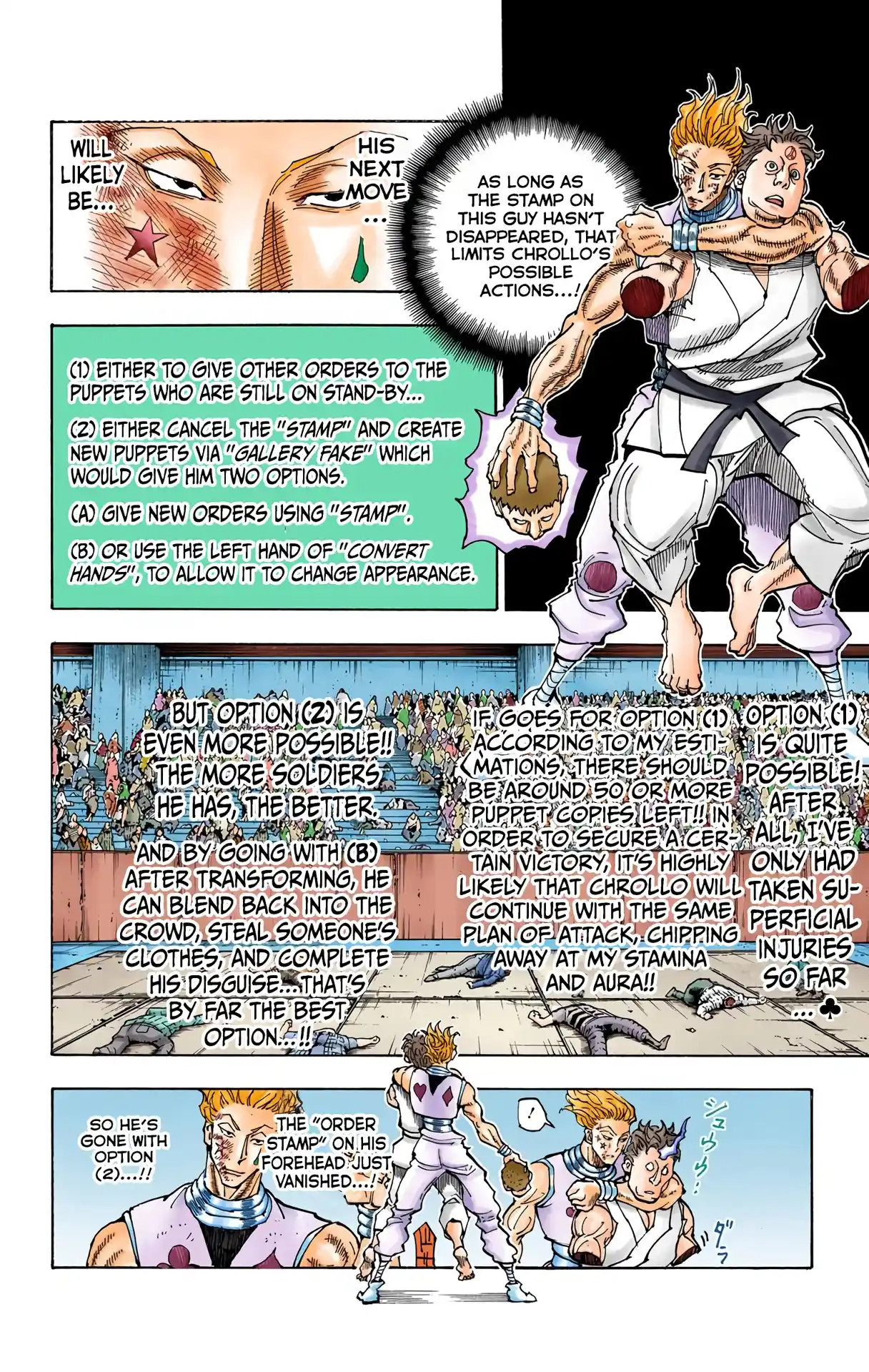 Hunter X Hunter Full Color Vol.34 Chapter 354