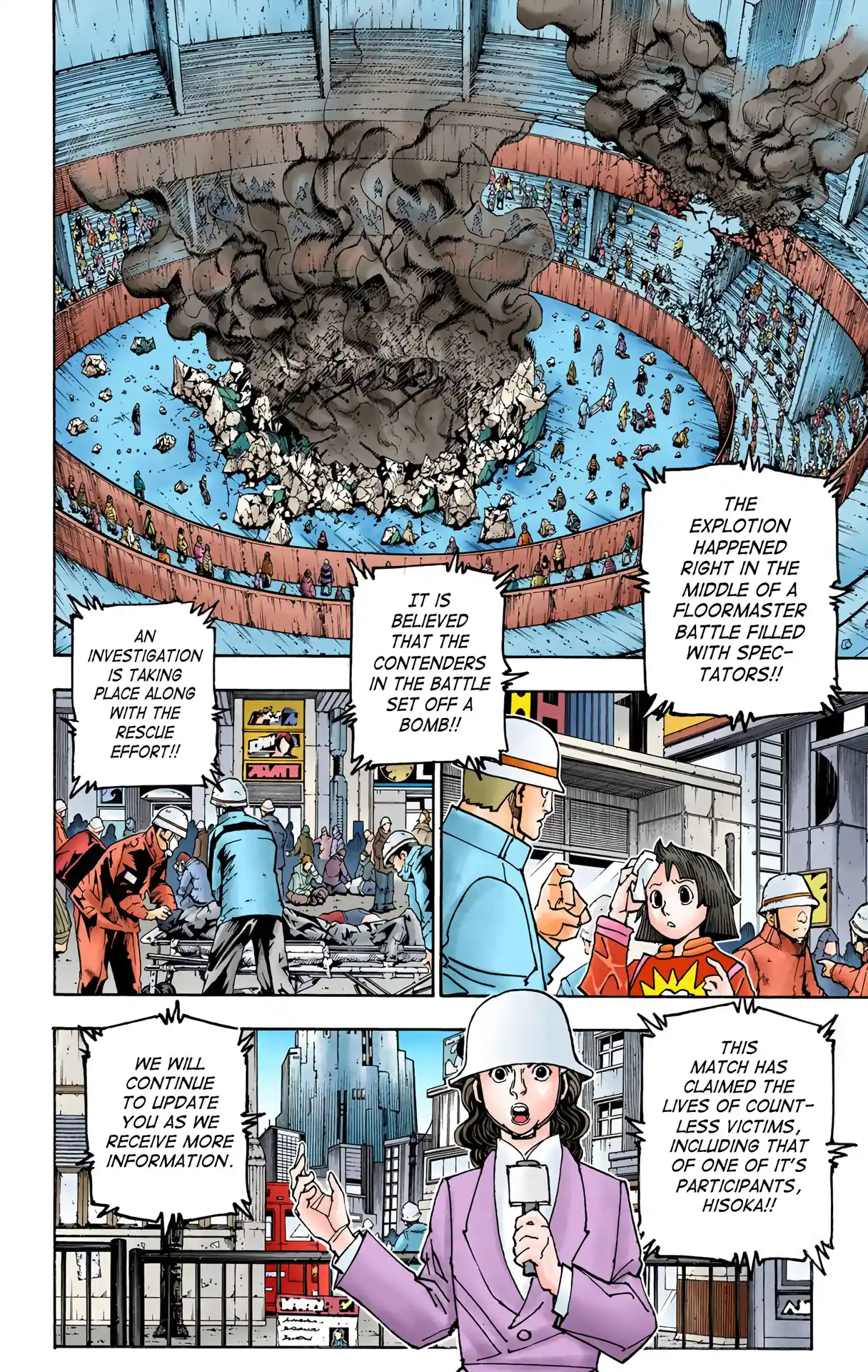 Hunter X Hunter Full Color Vol.34 Chapter 357
