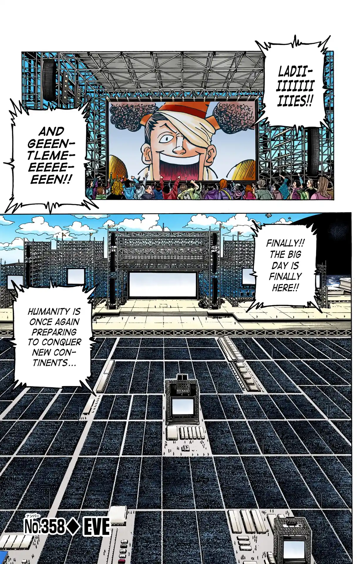 Hunter X Hunter Full Color Vol.34 Chapter 358