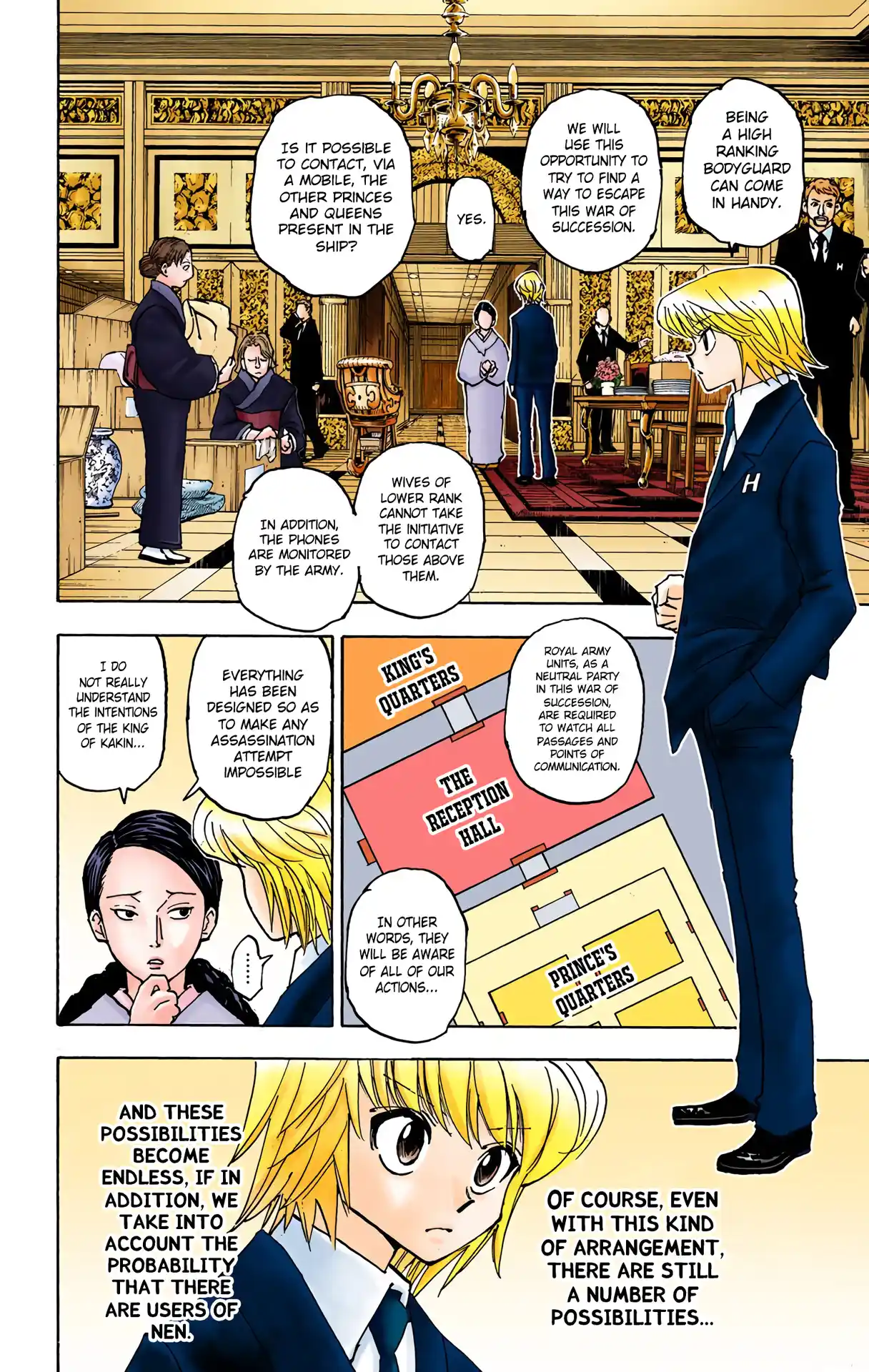 Hunter X Hunter Full Color Vol.34 Chapter 358