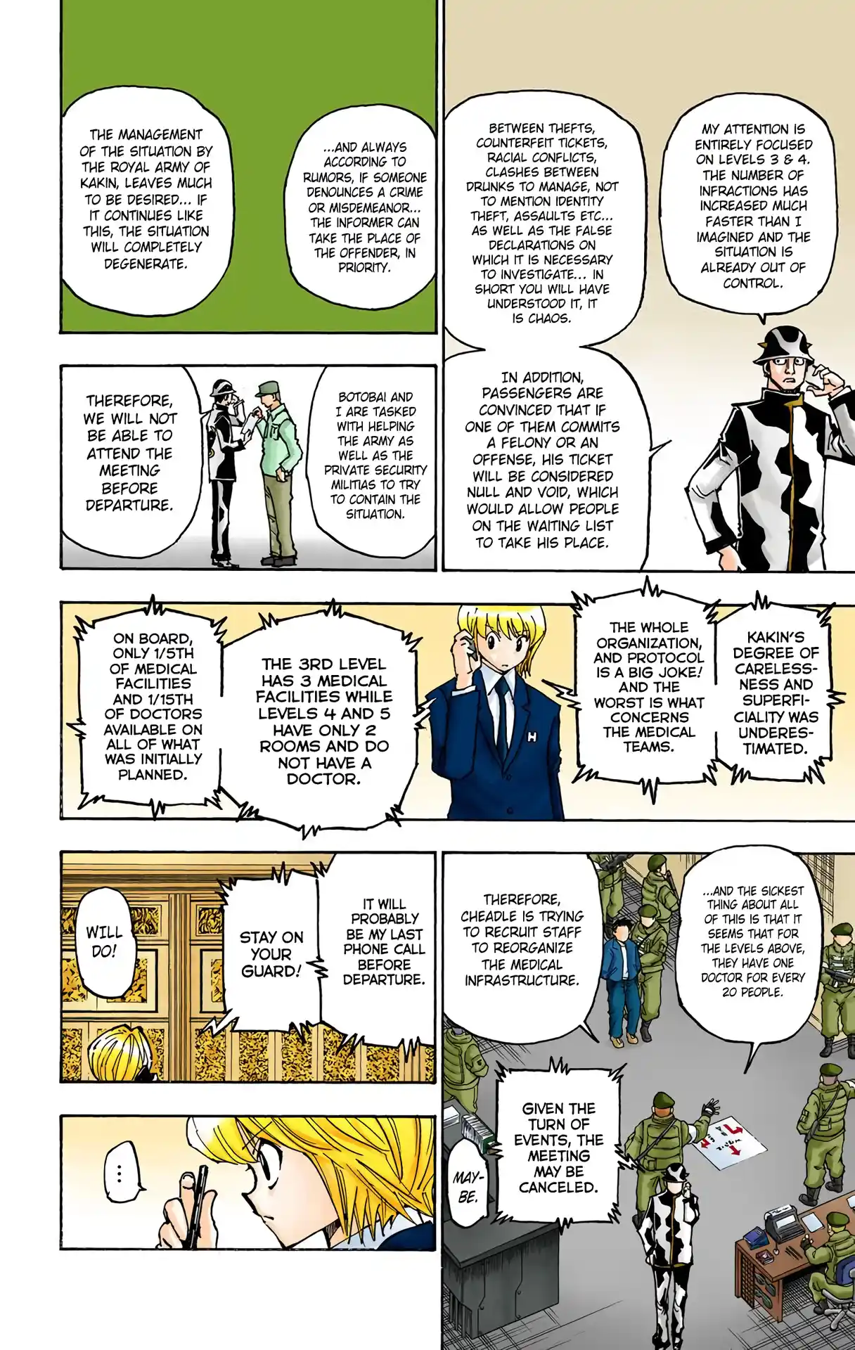 Hunter X Hunter Full Color Vol.34 Chapter 358