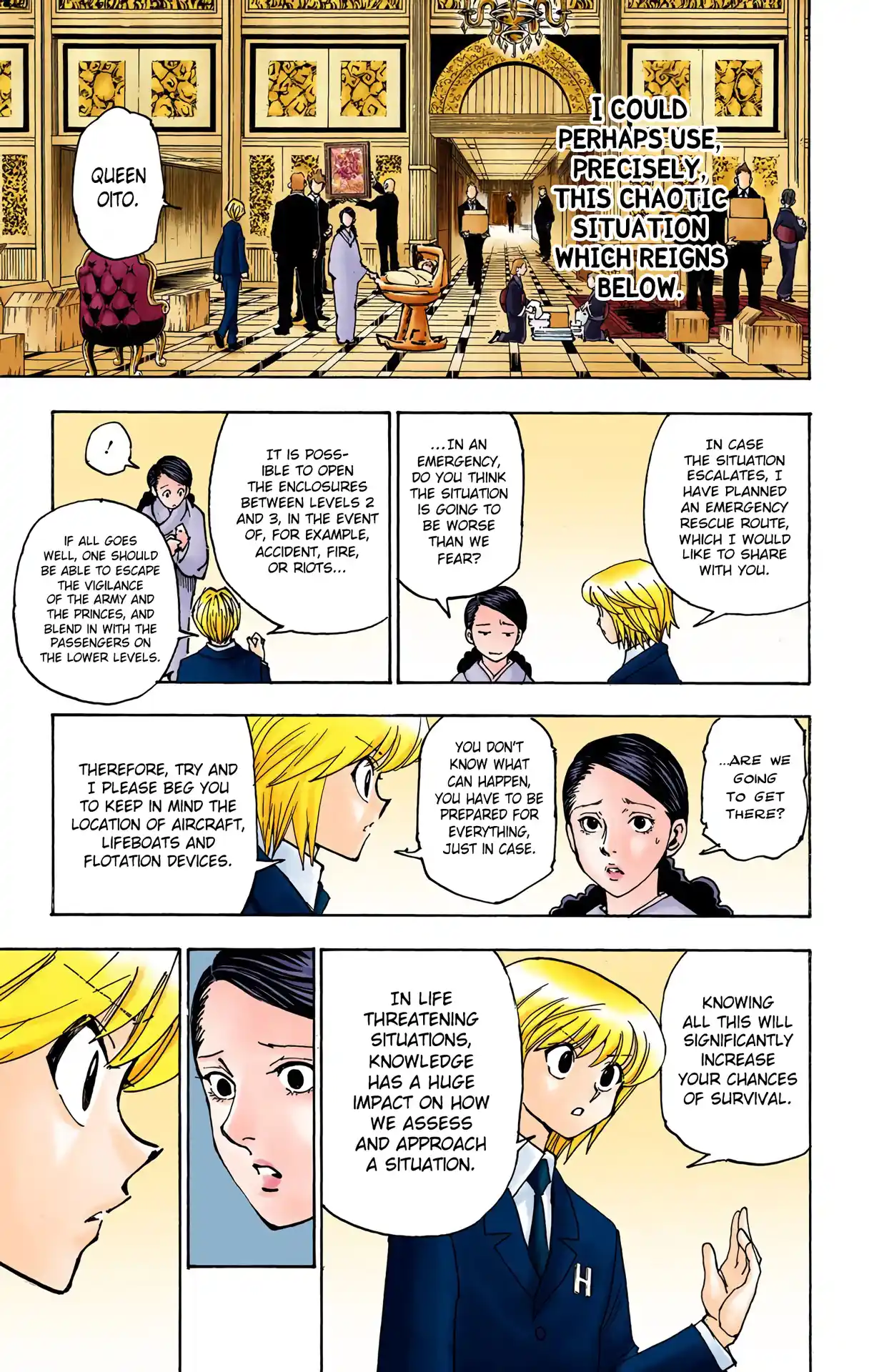 Hunter X Hunter Full Color Vol.34 Chapter 358