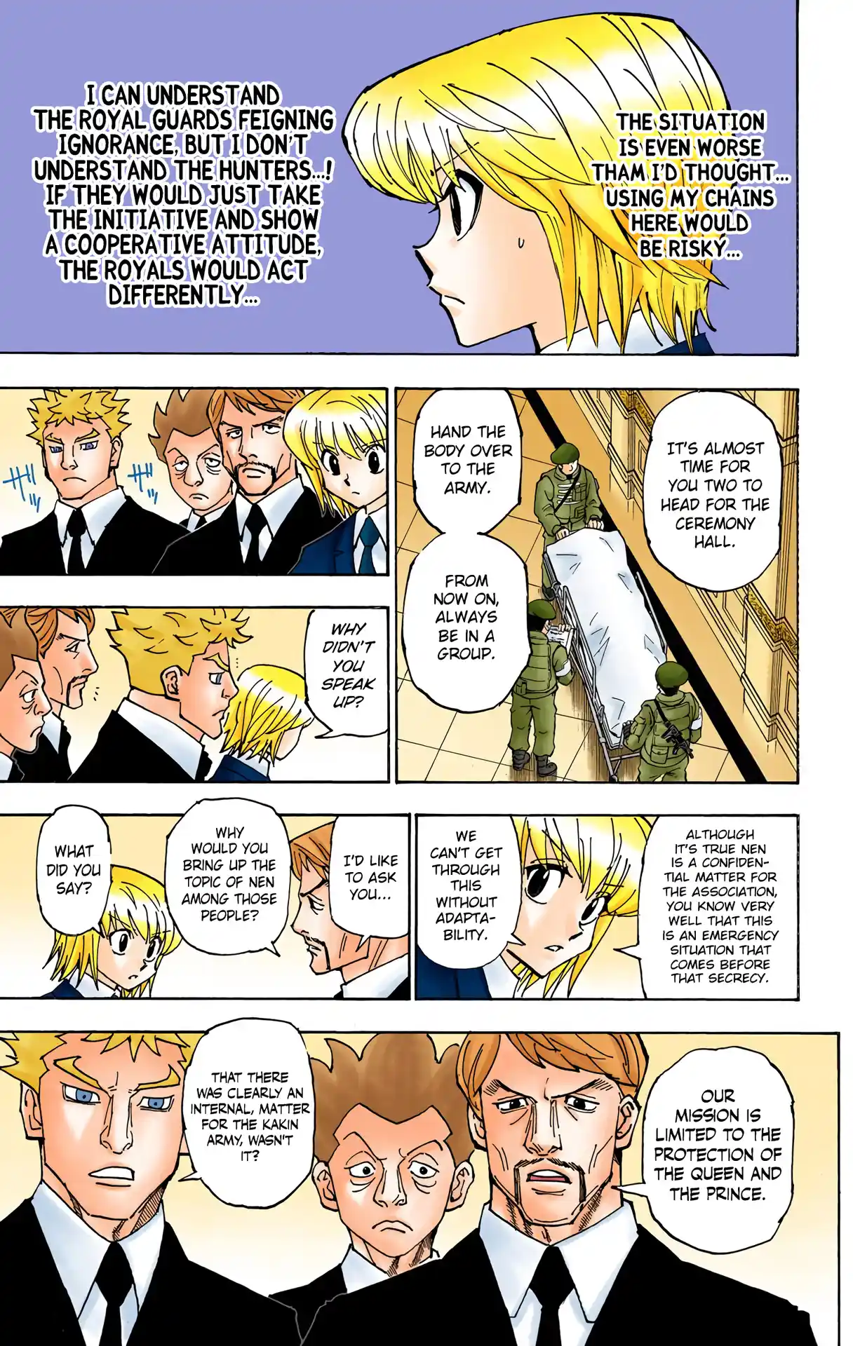 Hunter X Hunter Full Color Vol.34 Chapter 359