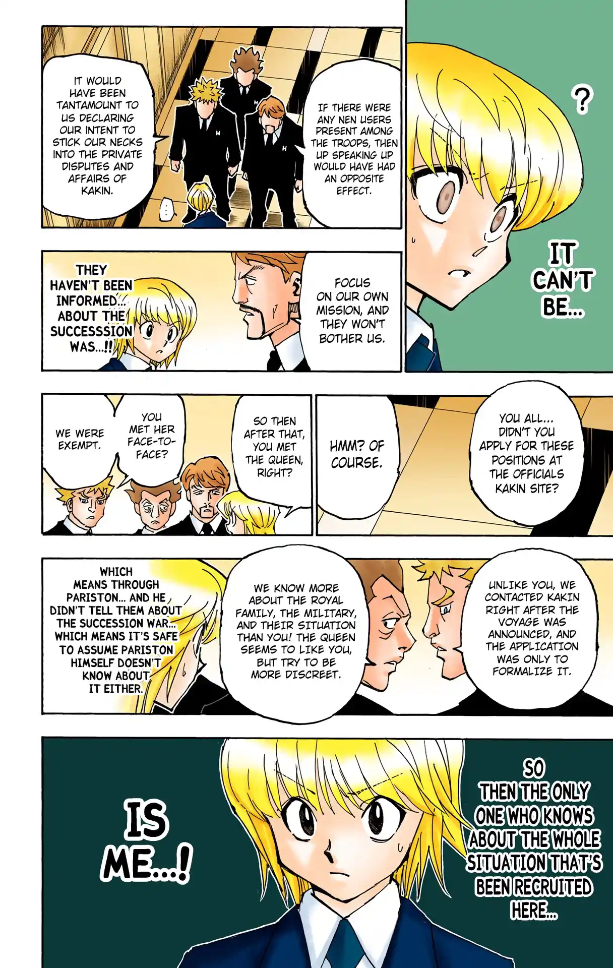 Hunter X Hunter Full Color Vol.34 Chapter 359