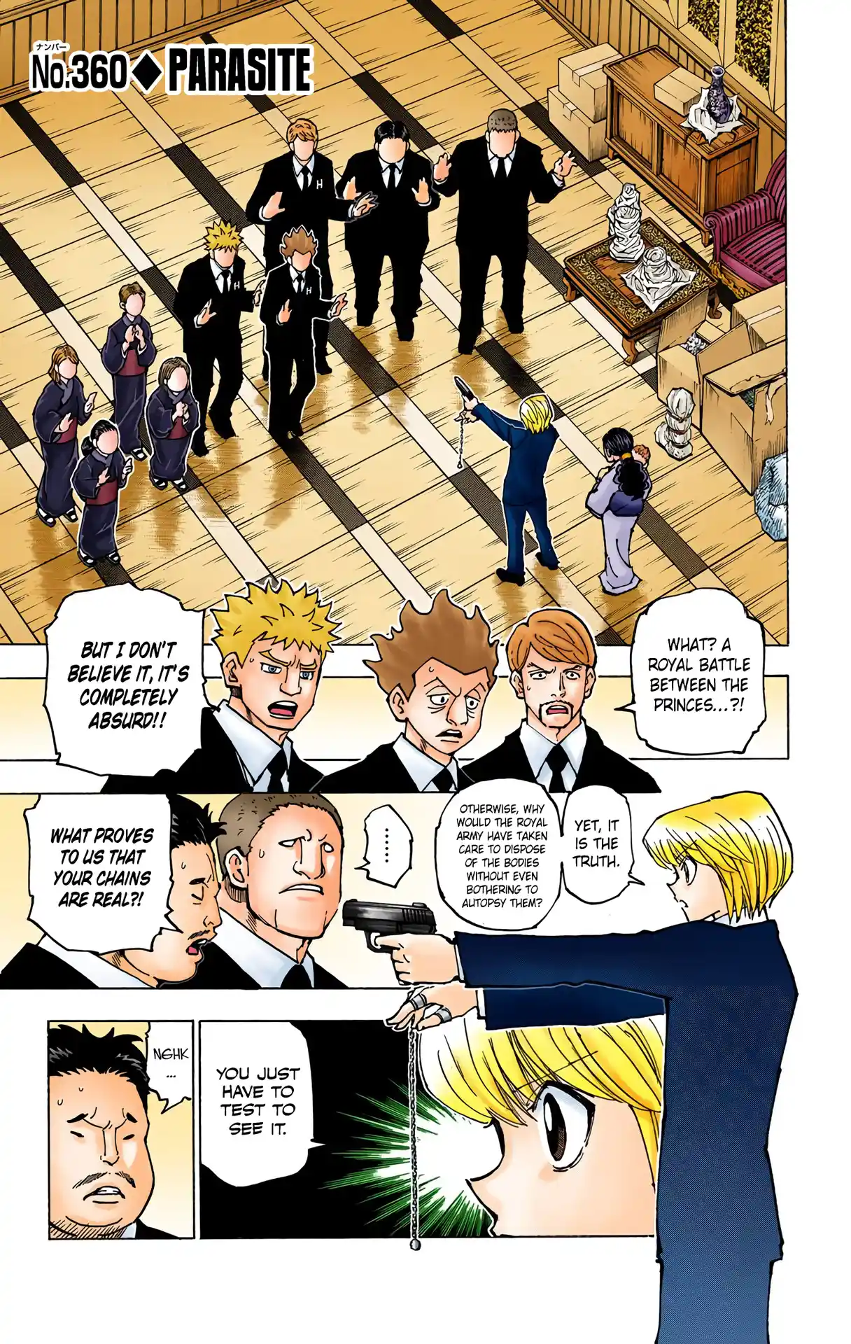 Hunter X Hunter Full Color Vol.34 Chapter 360