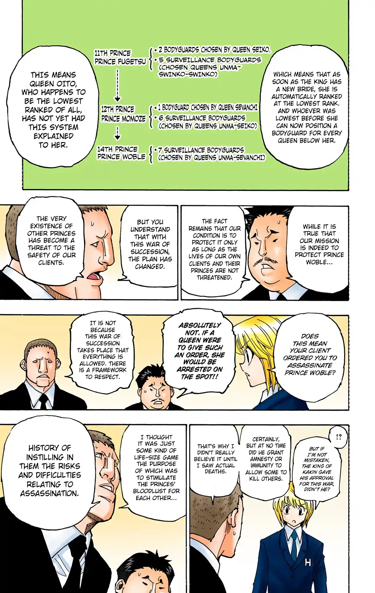 Hunter X Hunter Full Color Vol.34 Chapter 360