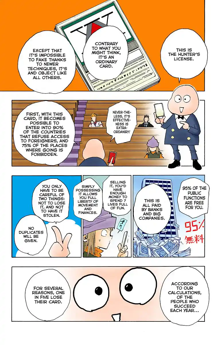 Hunter X Hunter Full Color Vol.5 Chapter 37