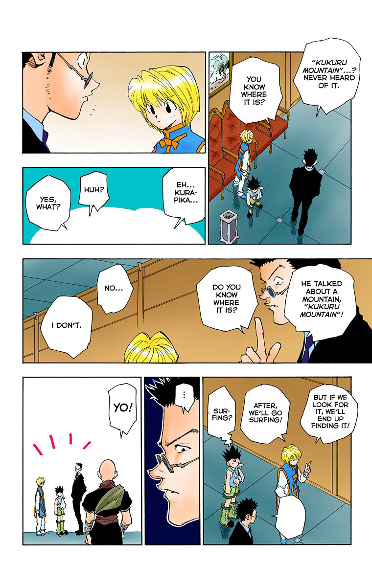 Hunter X Hunter Full Color Vol.5 Chapter 38: Ging Freecss