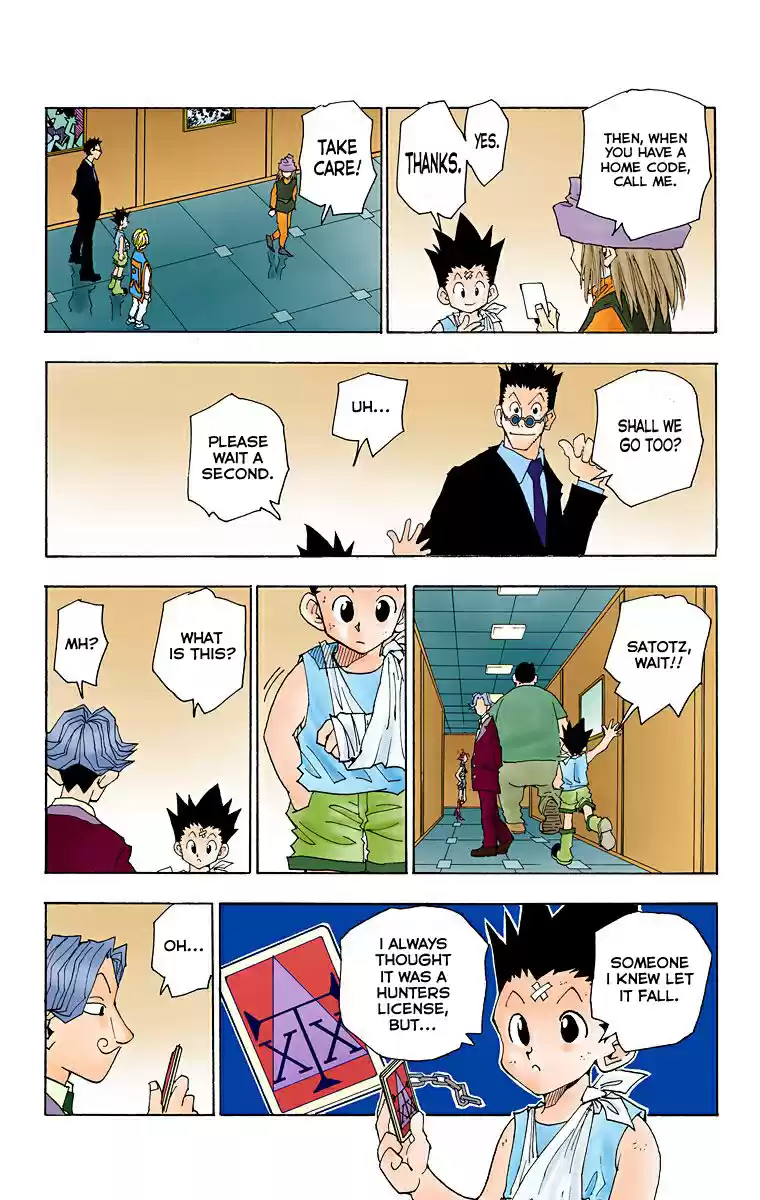 Hunter X Hunter Full Color Vol.5 Chapter 38: Ging Freecss