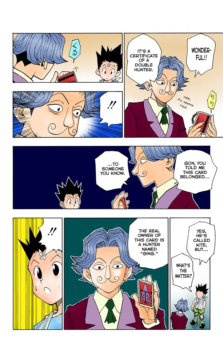 Hunter X Hunter Full Color Vol.5 Chapter 38: Ging Freecss