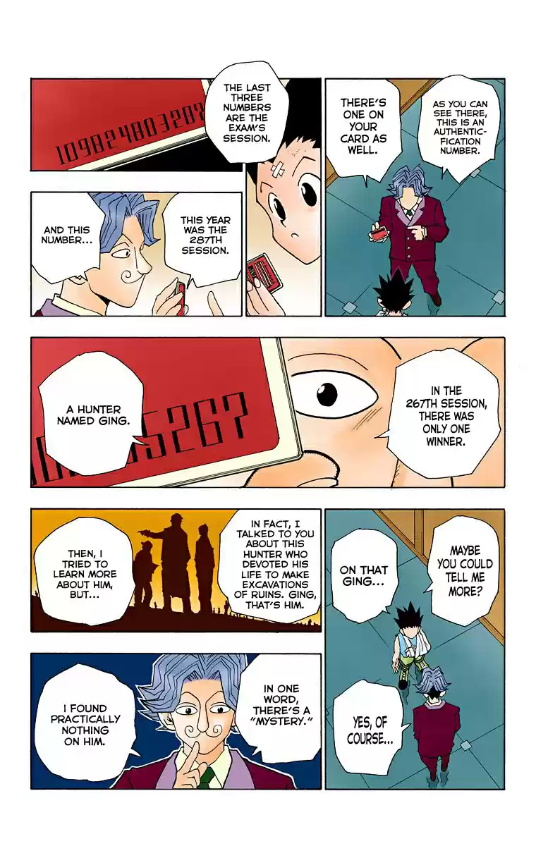 Hunter X Hunter Full Color Vol.5 Chapter 38: Ging Freecss