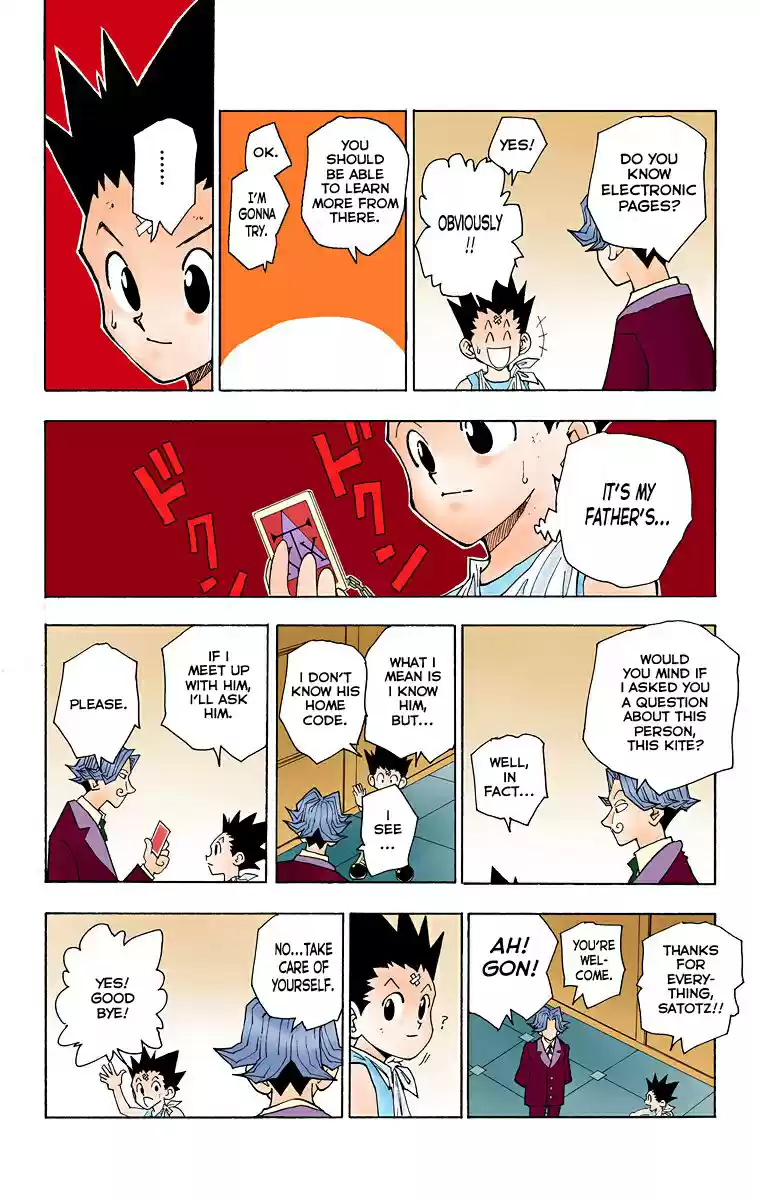 Hunter X Hunter Full Color Vol.5 Chapter 38: Ging Freecss
