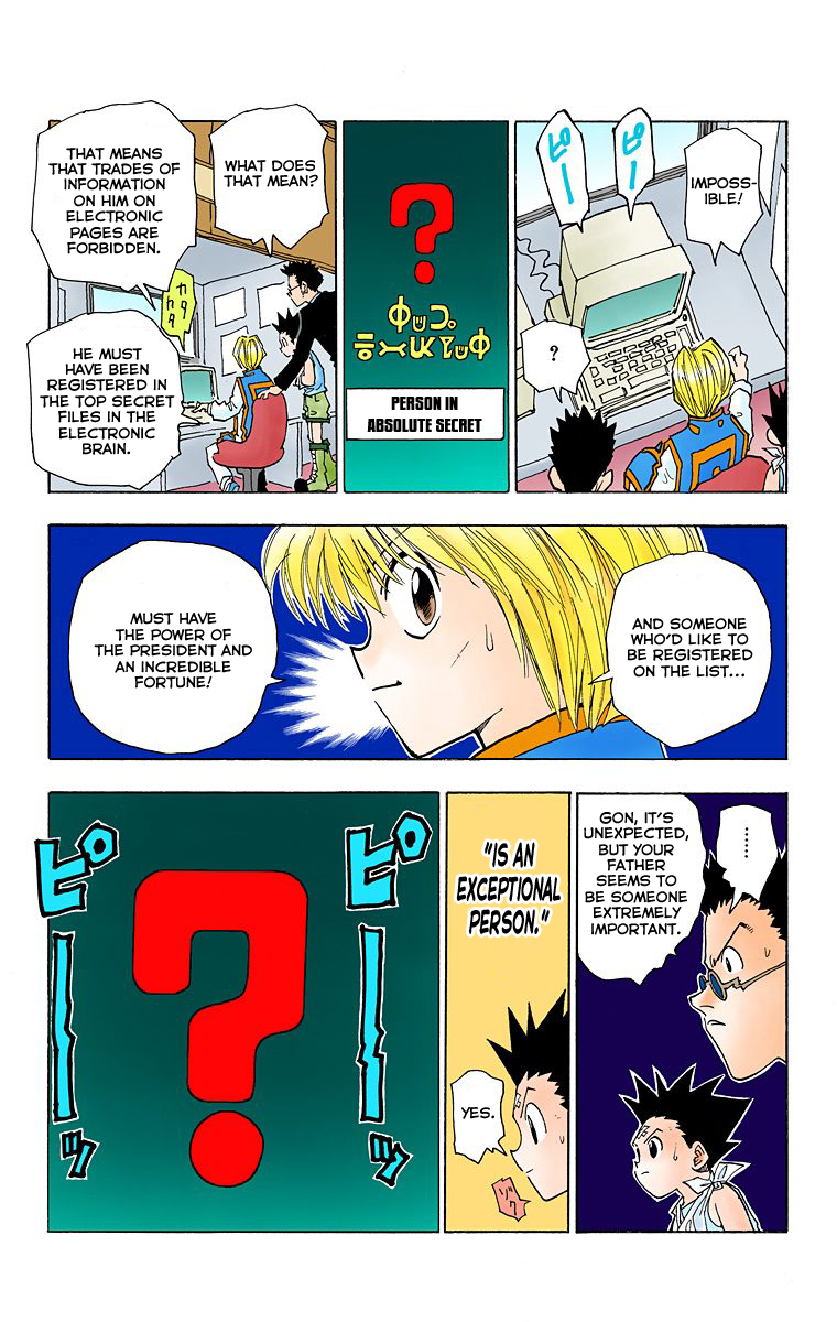 Hunter X Hunter Full Color Vol.5 Chapter 38: Ging Freecss