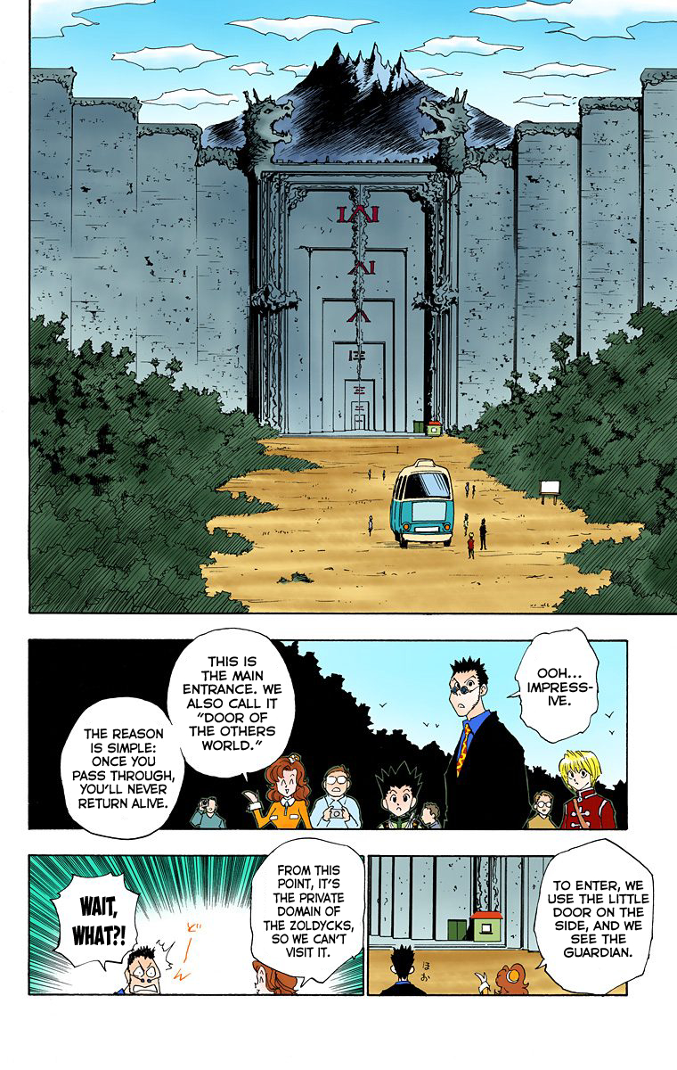 Hunter X Hunter Full Color Vol.5 Chapter 39: Intruder