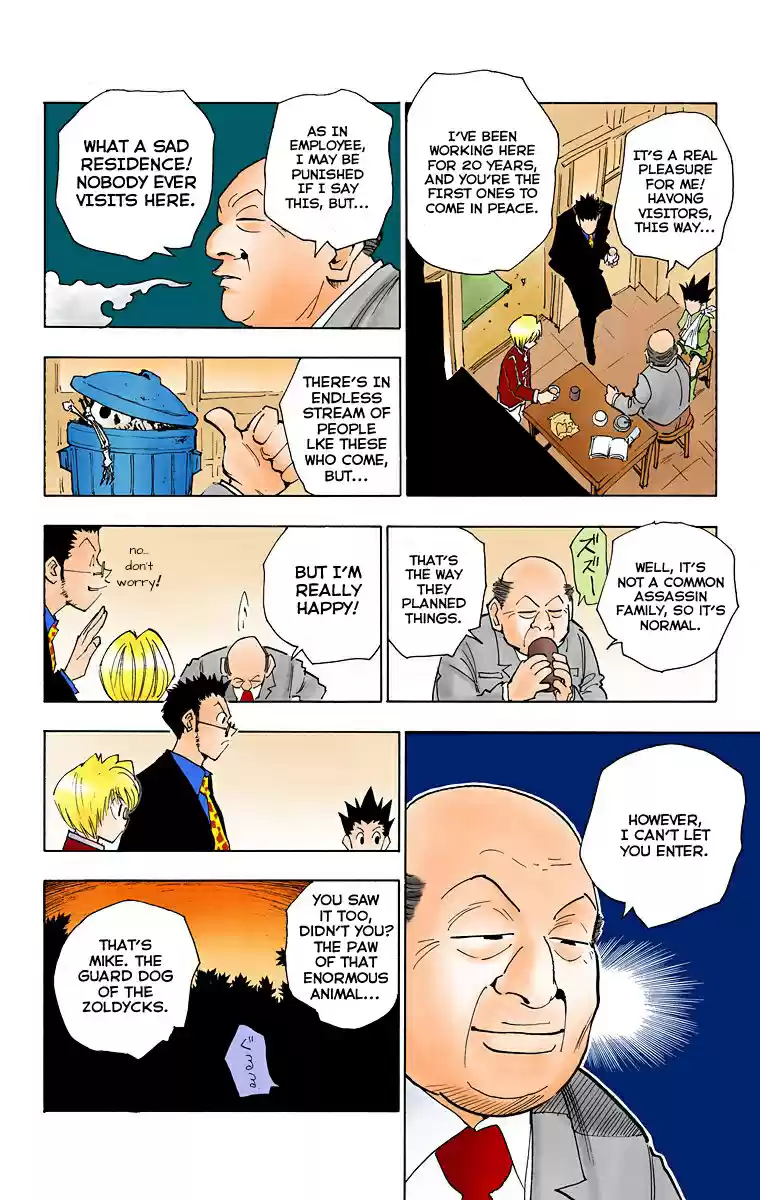 Hunter X Hunter Full Color Vol.5 Chapter 39: Intruder