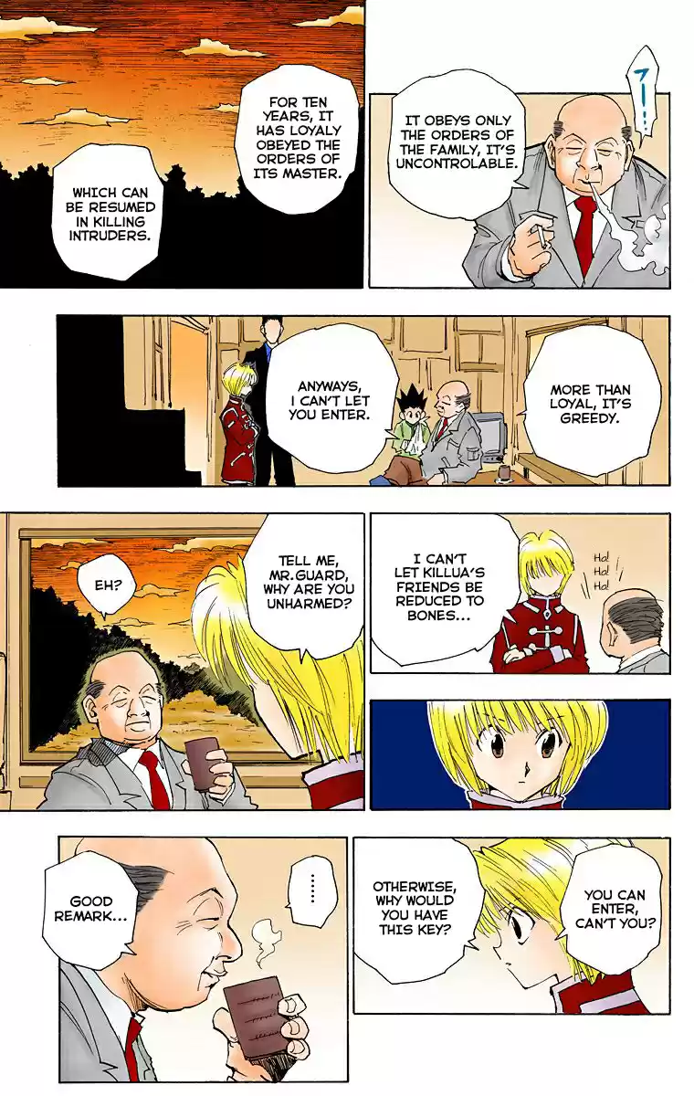 Hunter X Hunter Full Color Vol.5 Chapter 39: Intruder