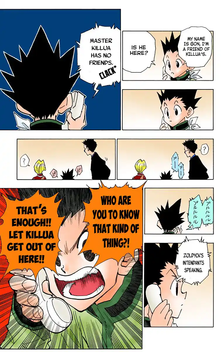 Hunter X Hunter Full Color Vol.5 Chapter 40
