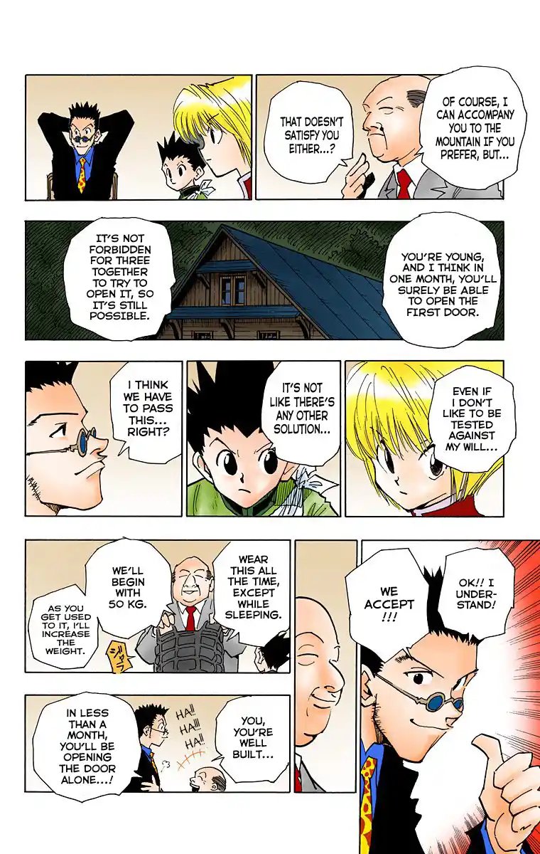 Hunter X Hunter Full Color Vol.5 Chapter 40